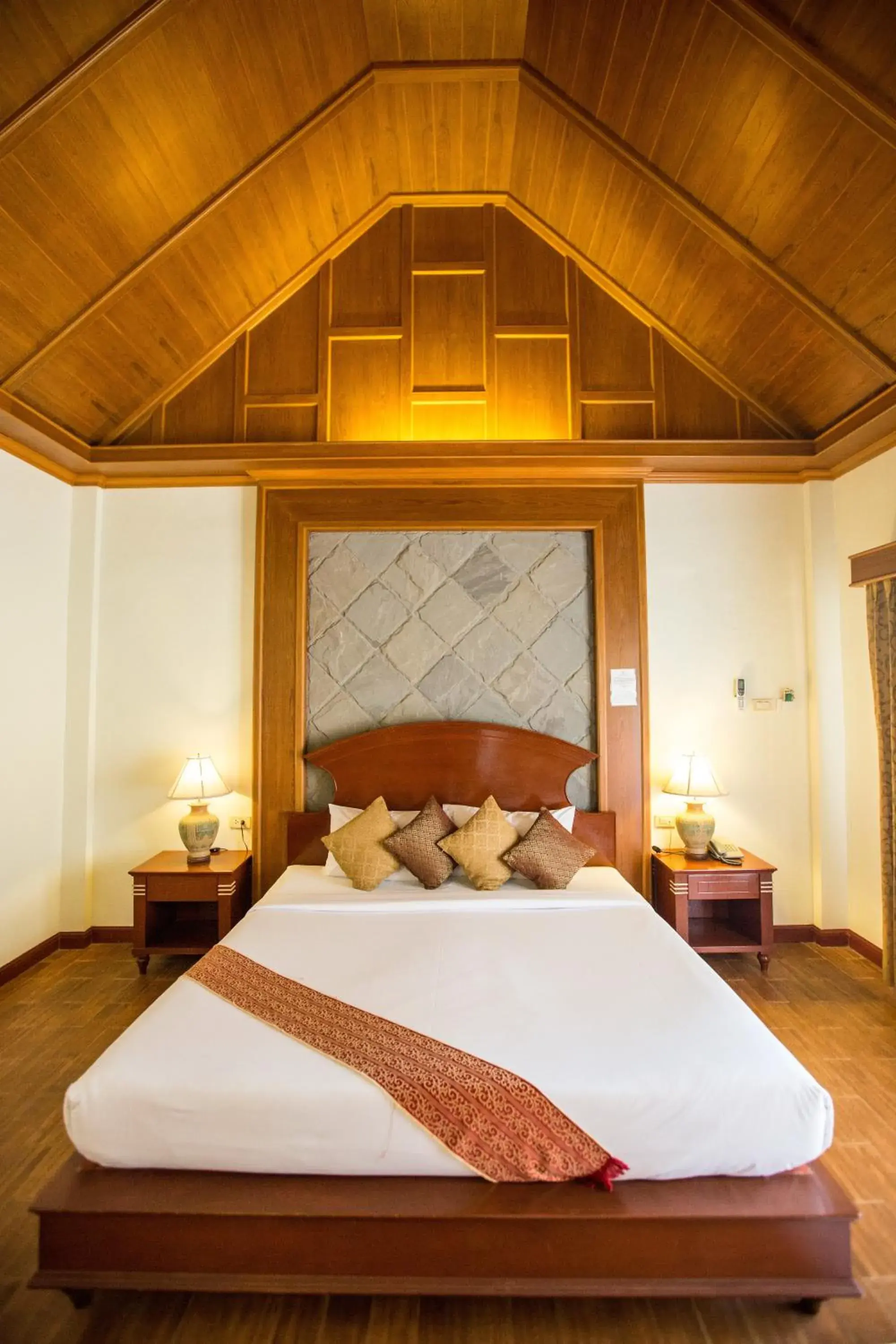 Bedroom, Bed in Lanta Casuarina Beach Resort - SHA Plus
