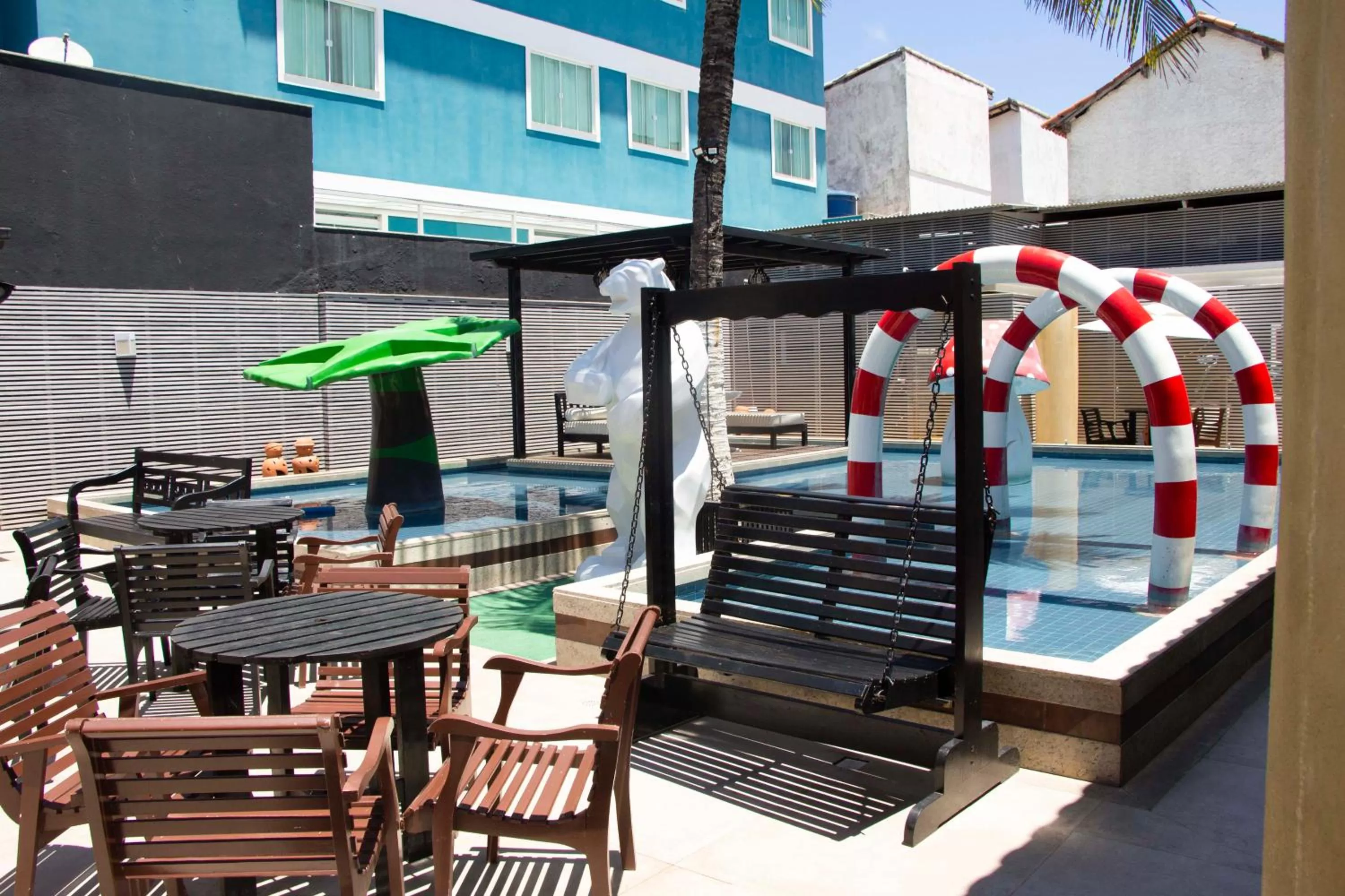 Seating area in Pousada SUN Victory