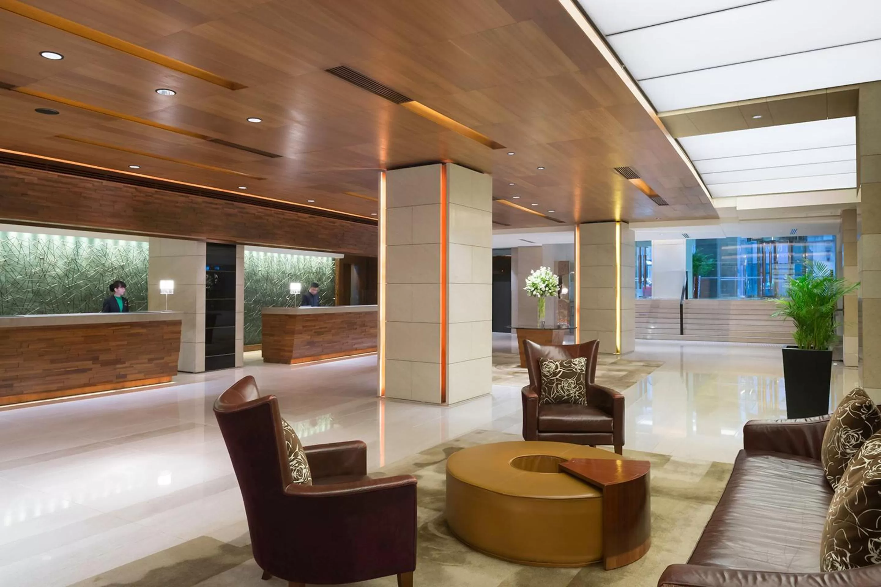 Lobby or reception in Marco Polo Hongkong Hotel
