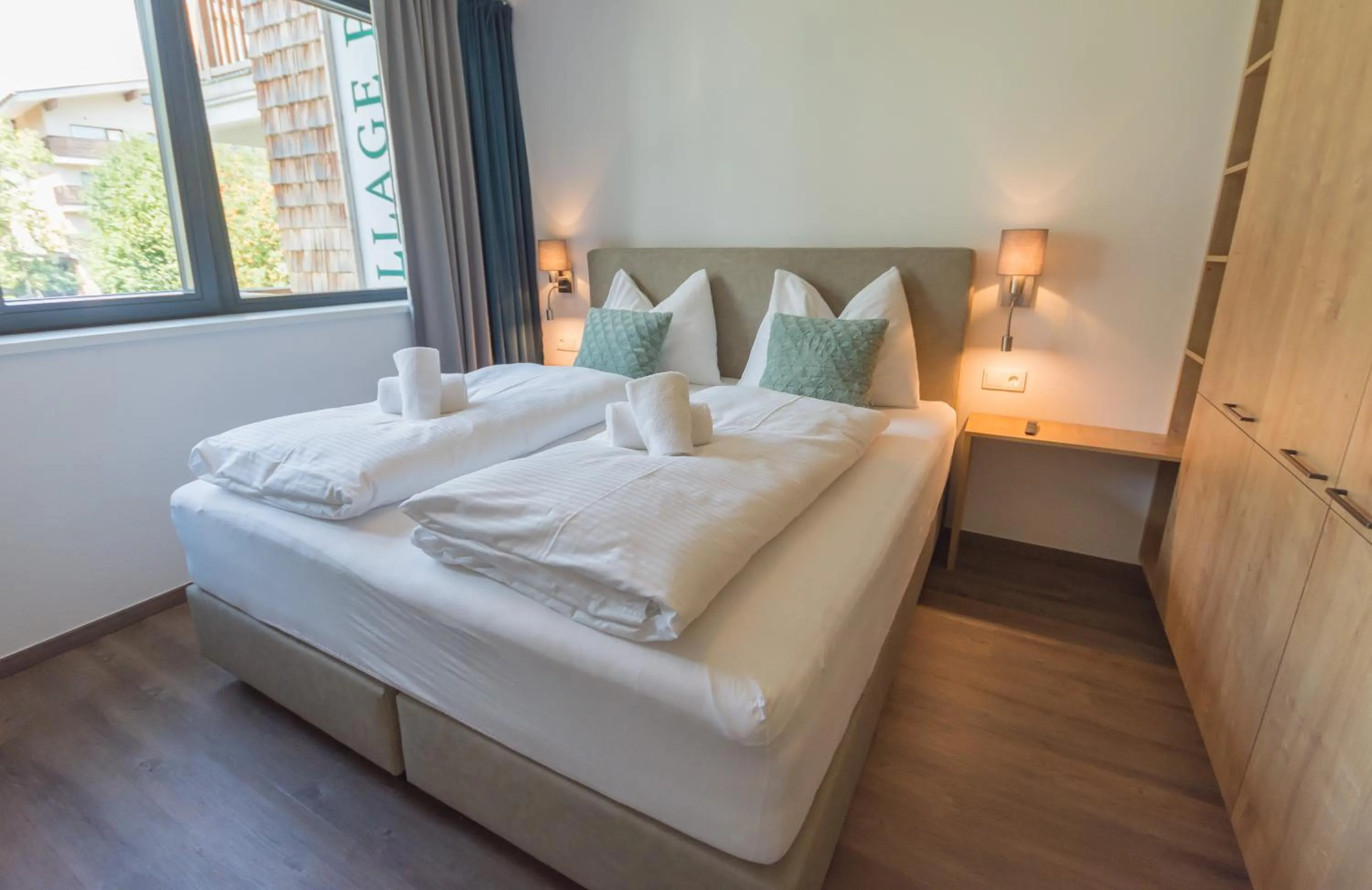 Bedroom, Bed in Schönblick Residence - Absolut Alpine Apartments