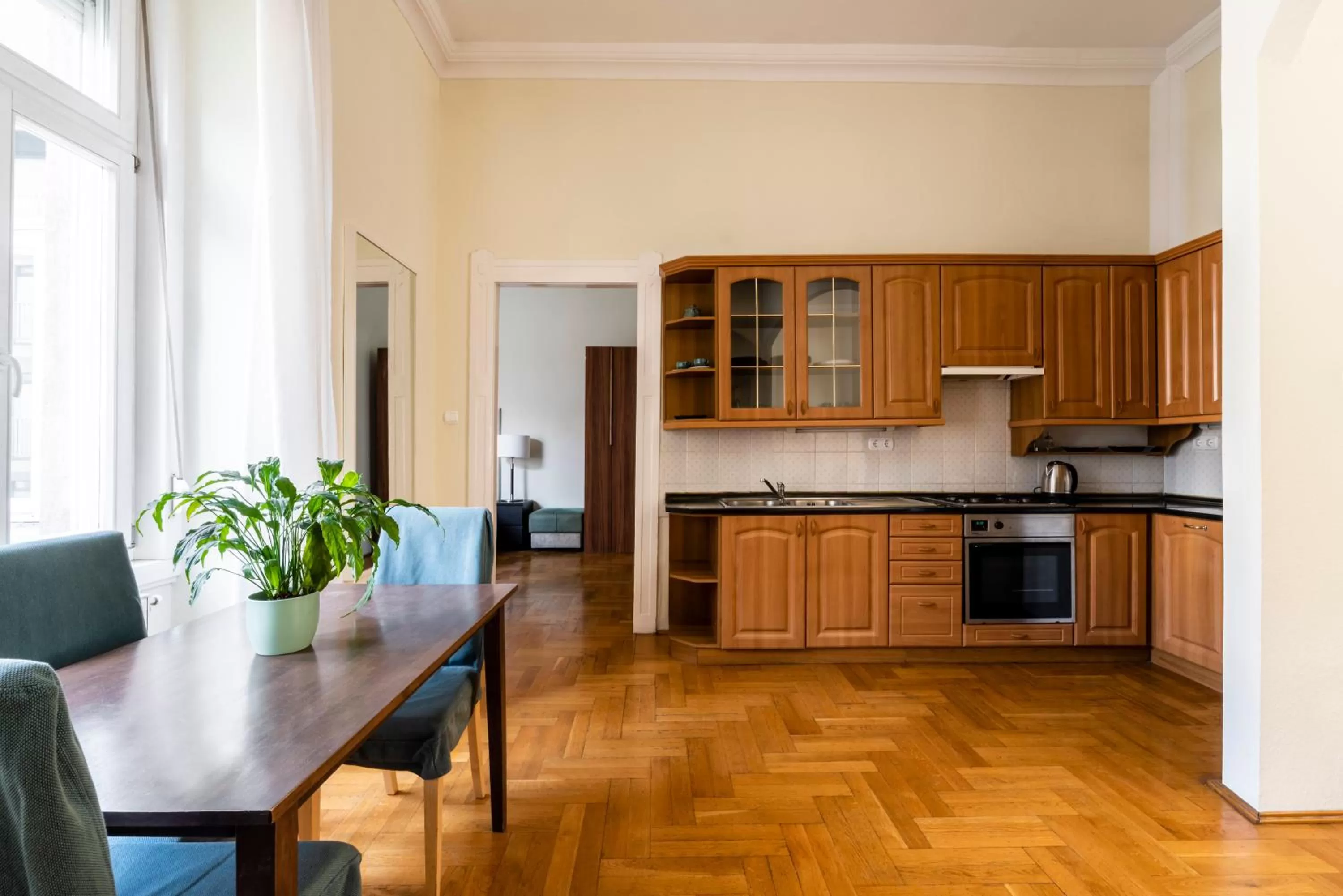 Kitchen or kitchenette in Baross City Hotel - Budapest