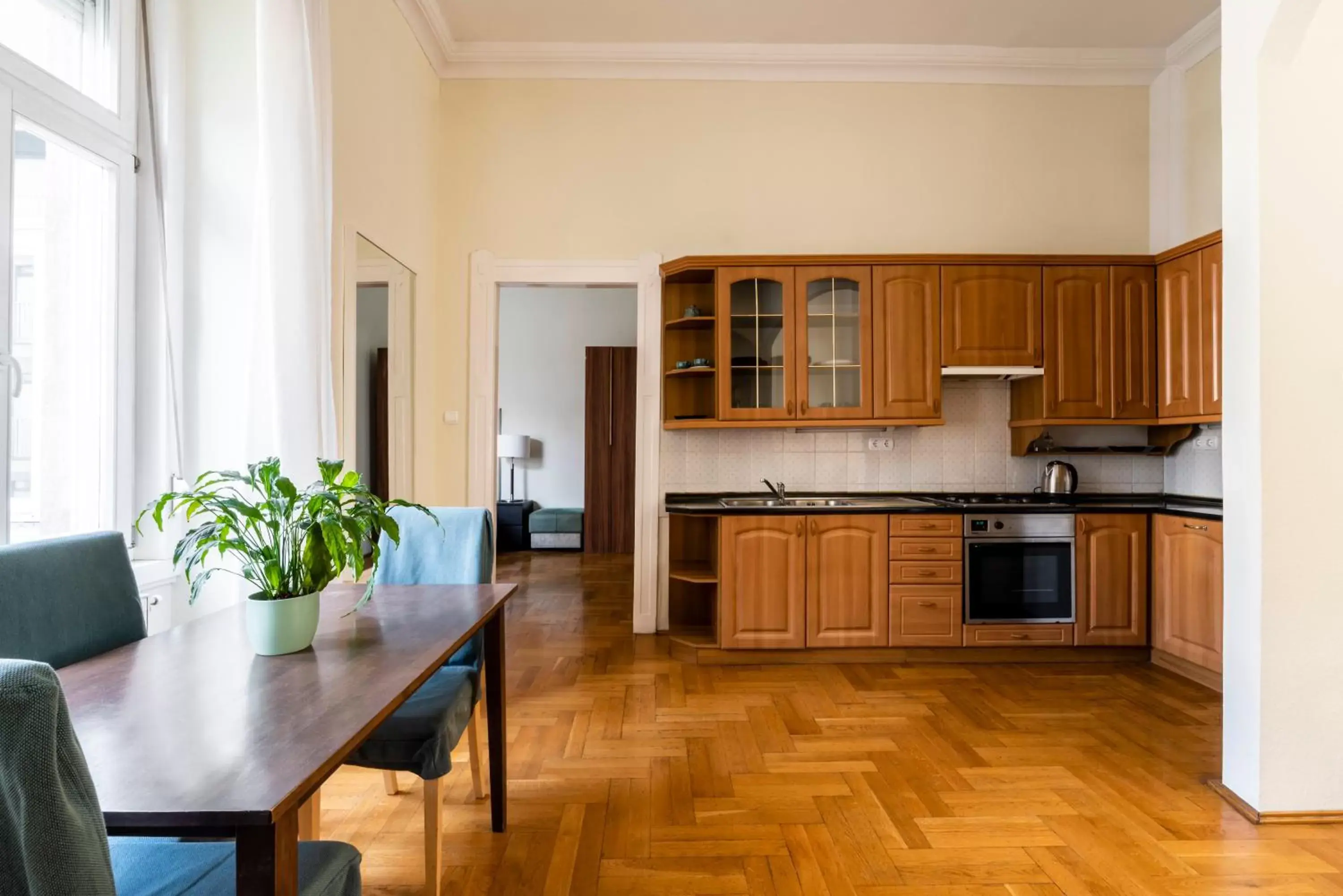 Kitchen or kitchenette, Kitchen/Kitchenette in Baross City Hotel - Budapest