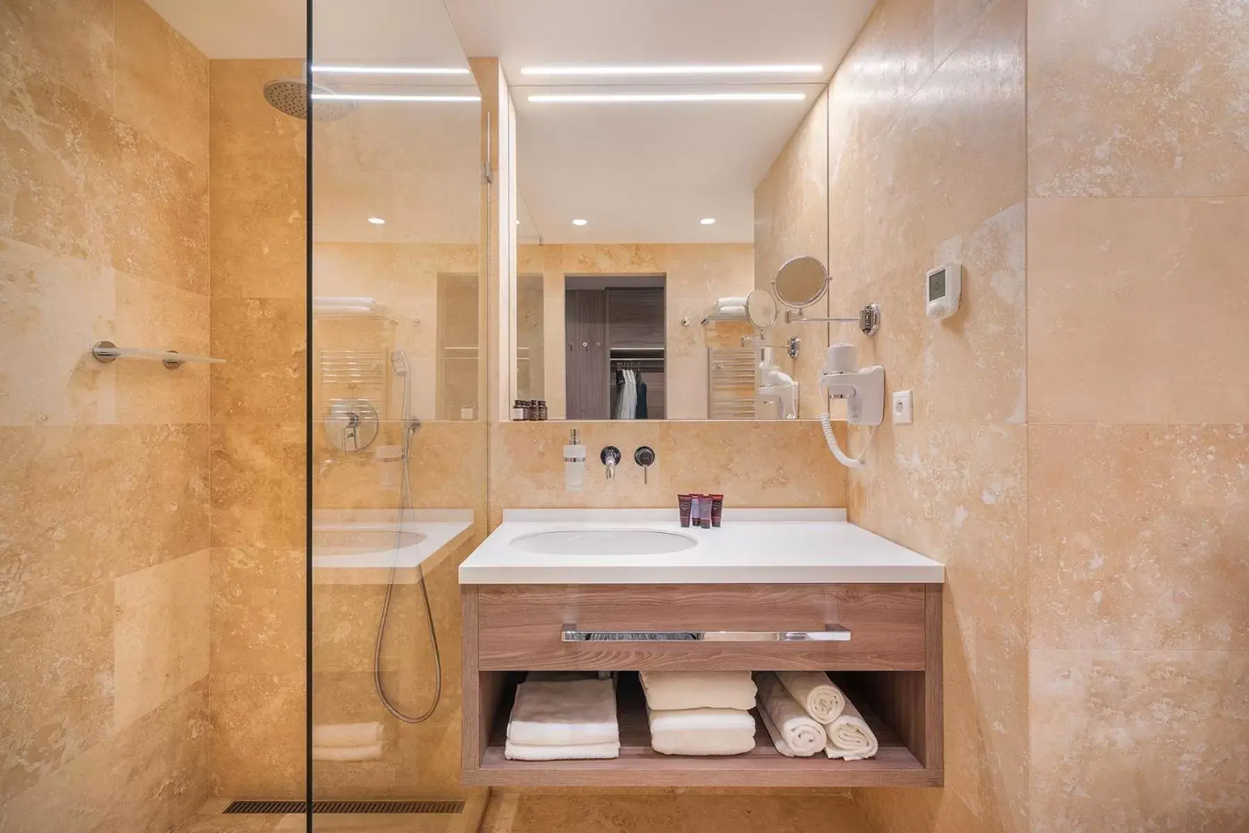 Bathroom in Hotel CUBE Prague Bathroom in Hotel CUBE Prague