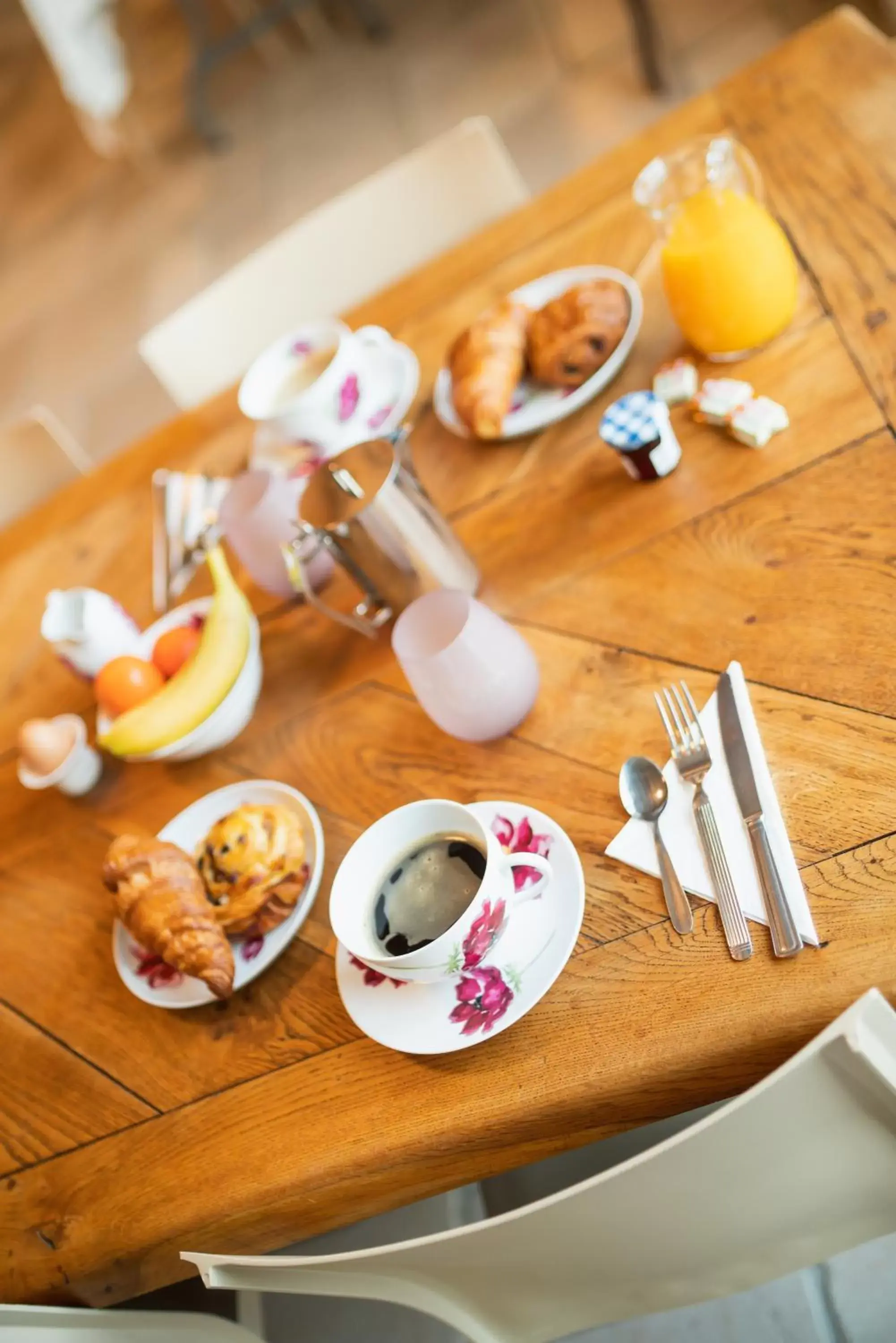 Breakfast in La Poignardière