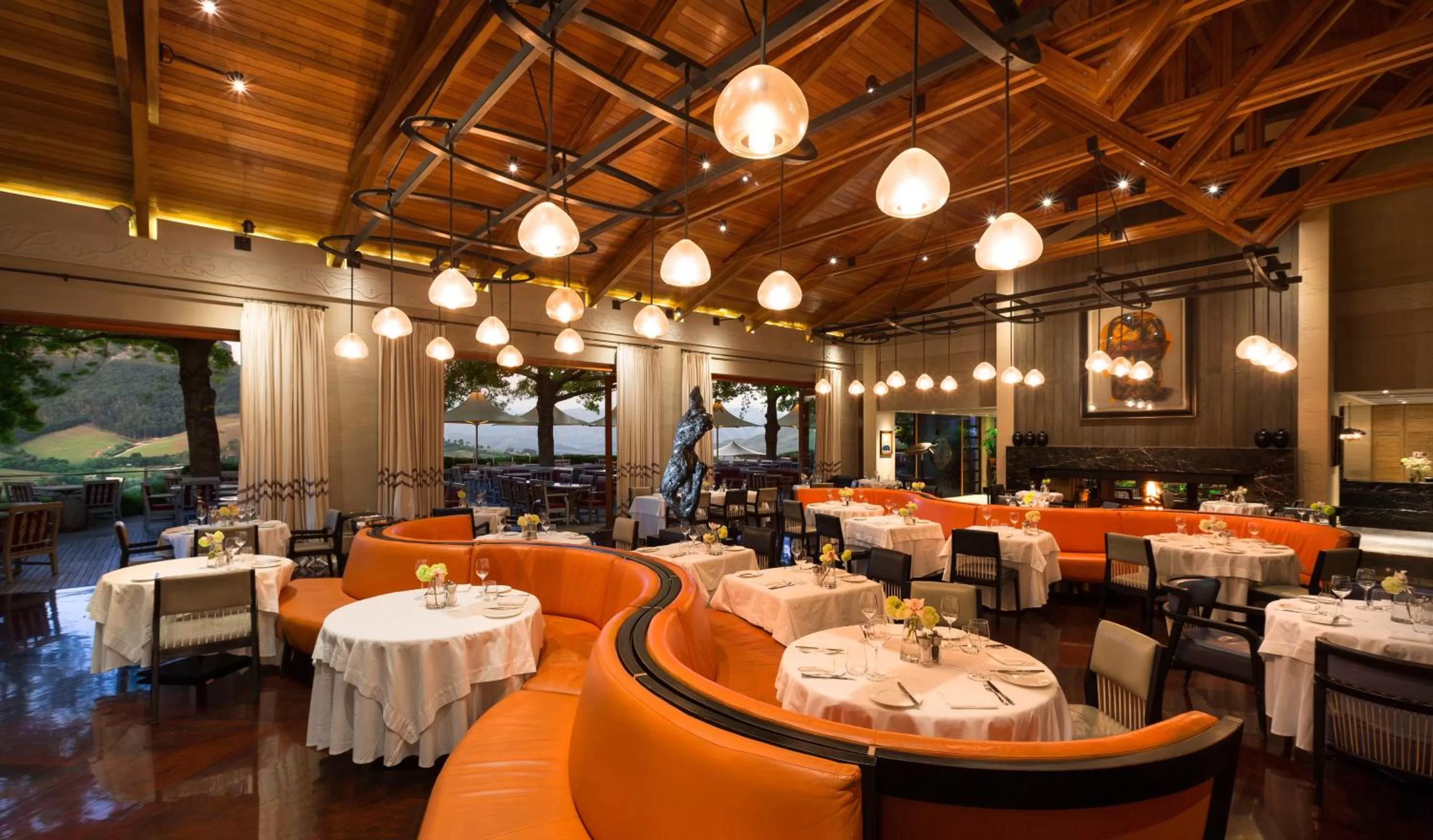 Restaurant/places to eat in Delaire Graff Lodges and Spa