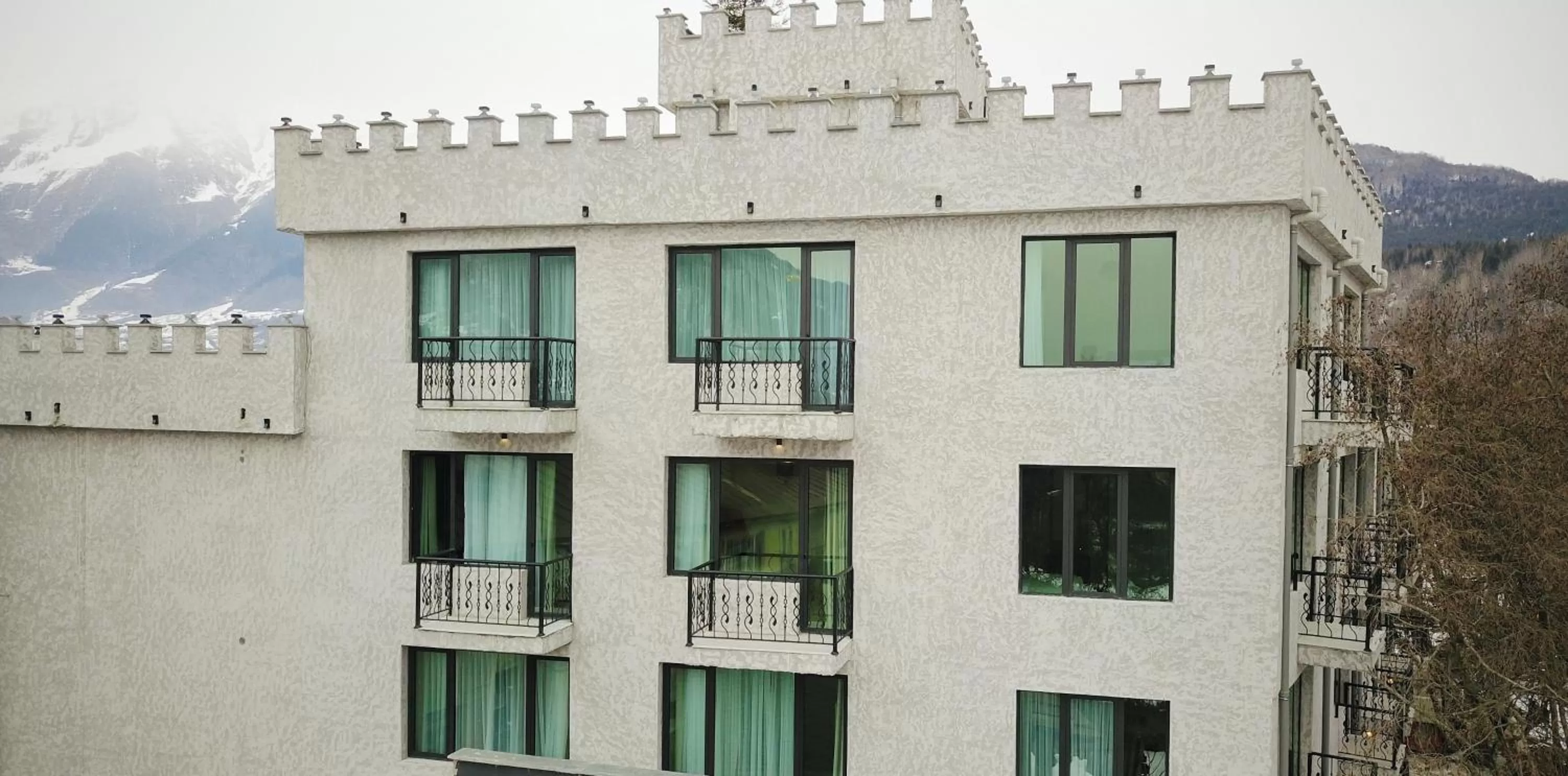 Balcony/Terrace in Sunset Terrace Mestia