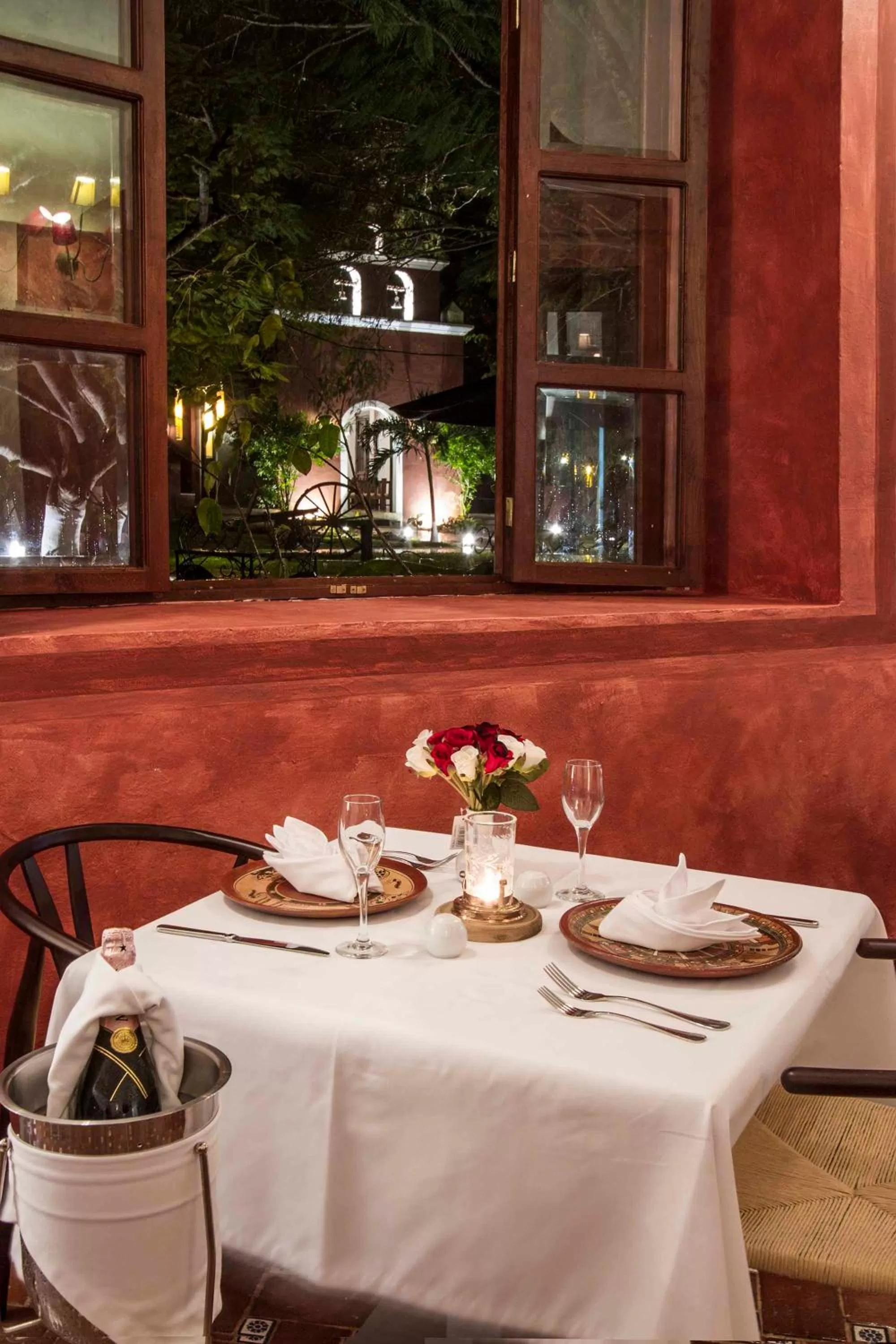 Restaurant/places to eat in Hacienda Santa Cruz Merida