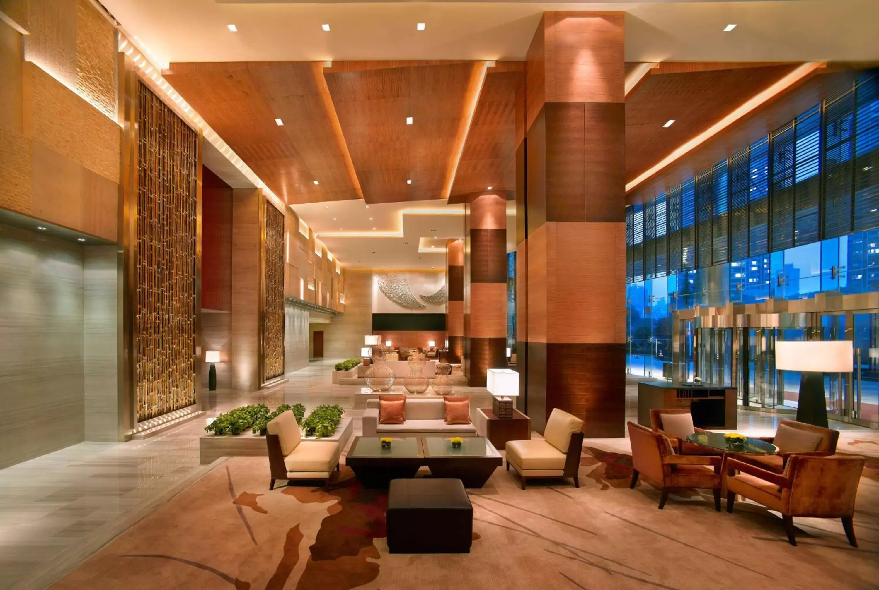 Lobby or reception, Restaurant/Places to Eat in Hyatt Regency Chongqing Hotel