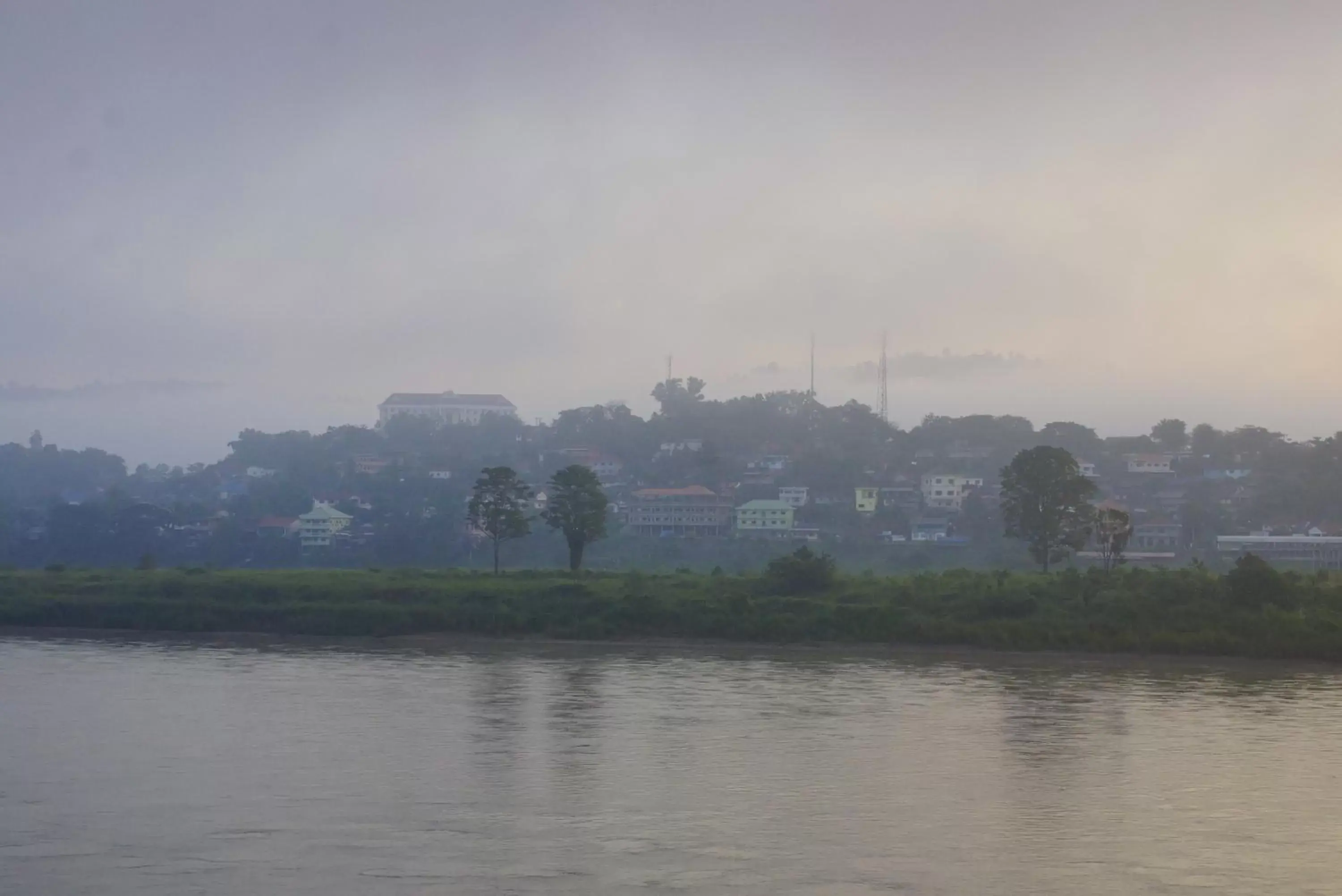 River view in Namkhong Riverside