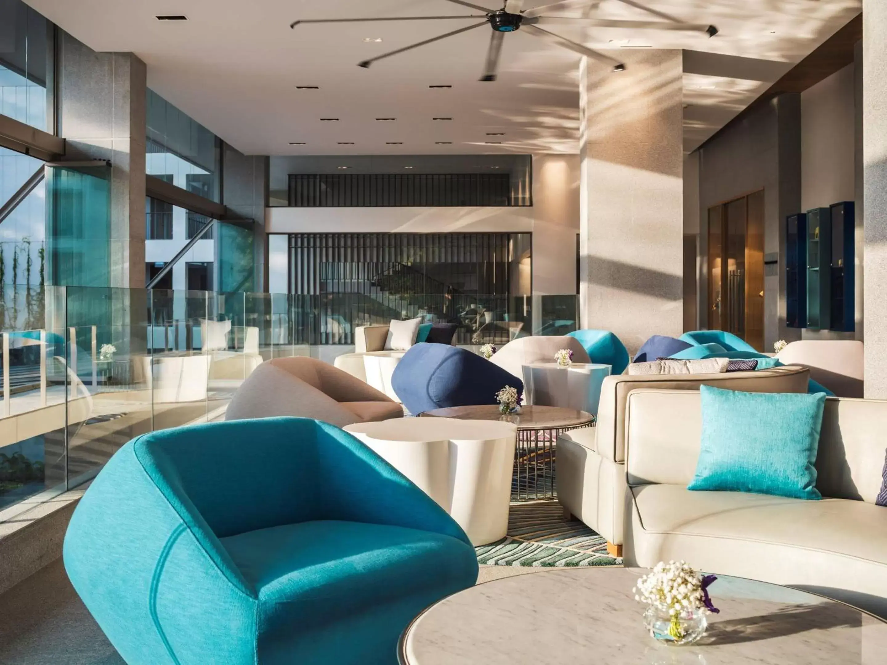 Lobby or reception, Lounge/Bar in Avani Plus Khao Lak Resort