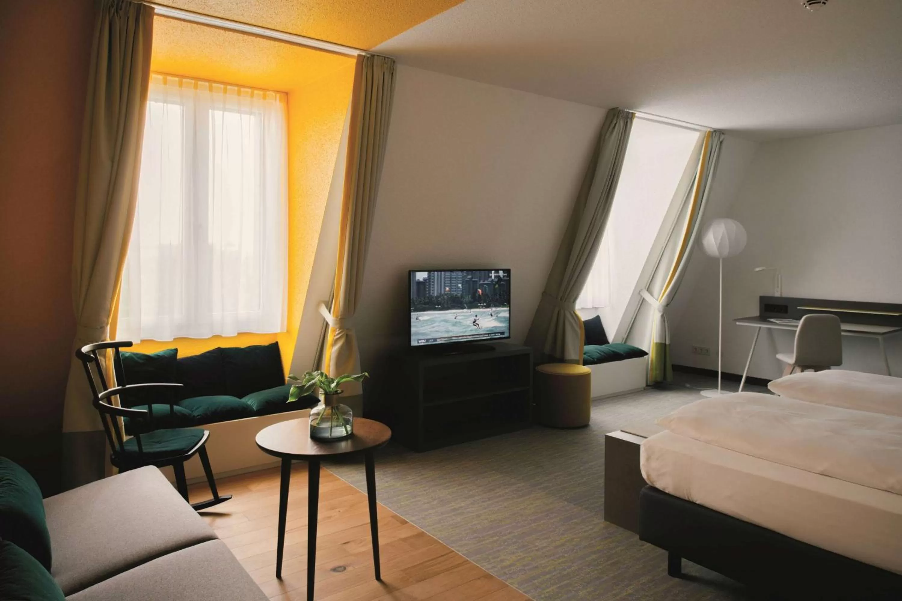 Bed in Vienna House Easy by Wyndham Leipzig