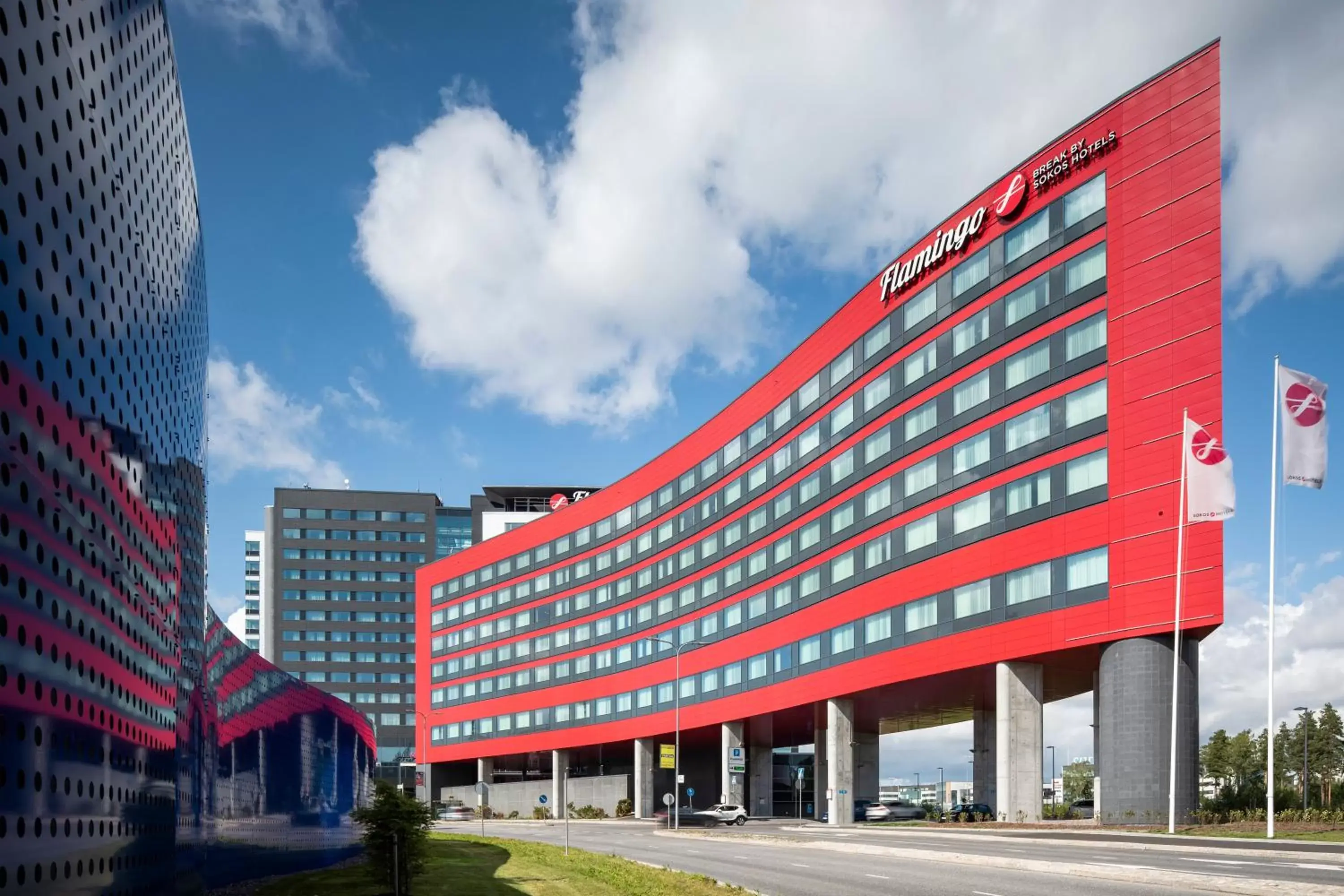 Facade/entrance in Break Sokos Hotel Flamingo Facade/entrance in Break Sokos Hotel Flamingo