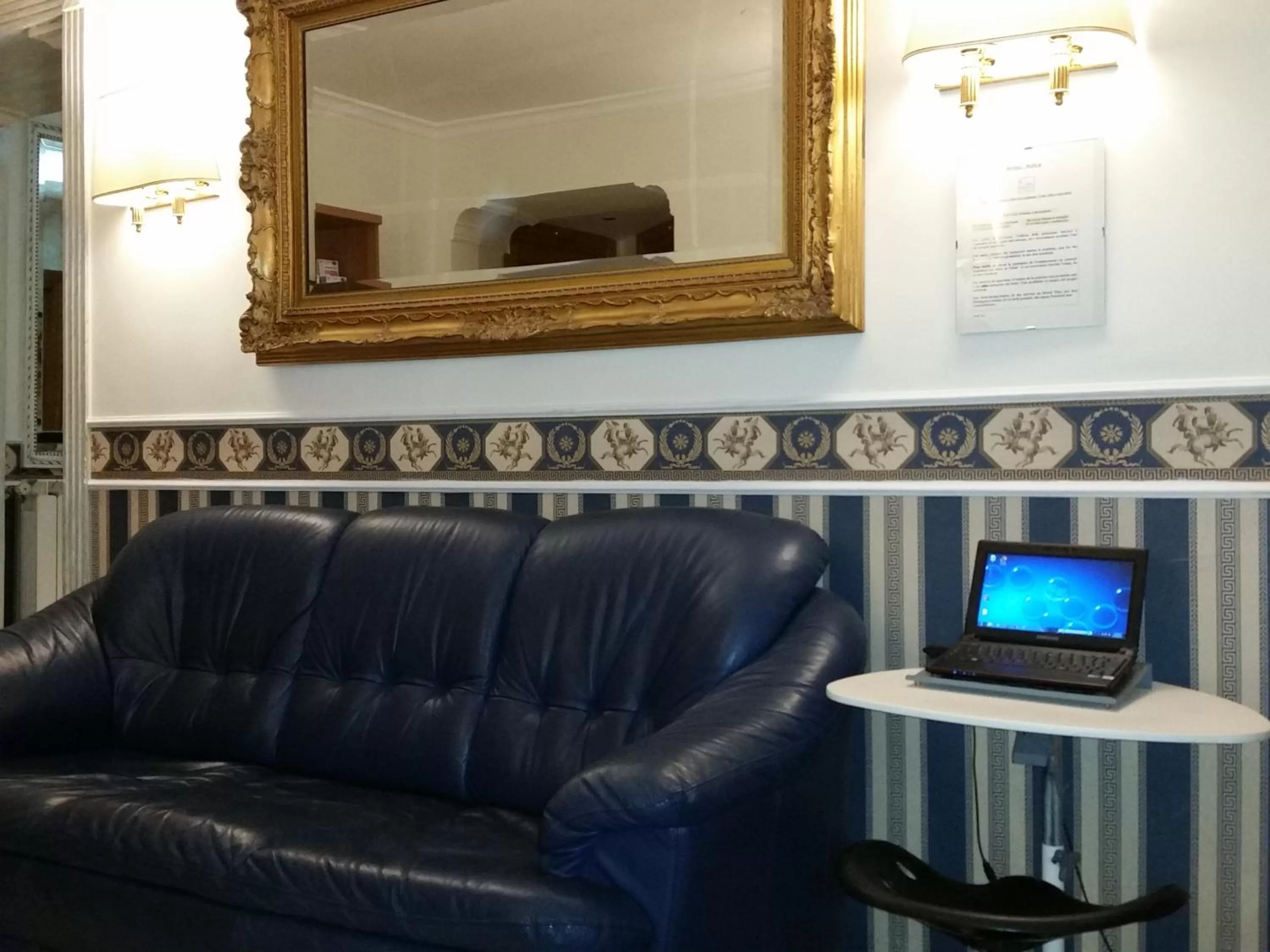 Decorative detail in Hotel Teti