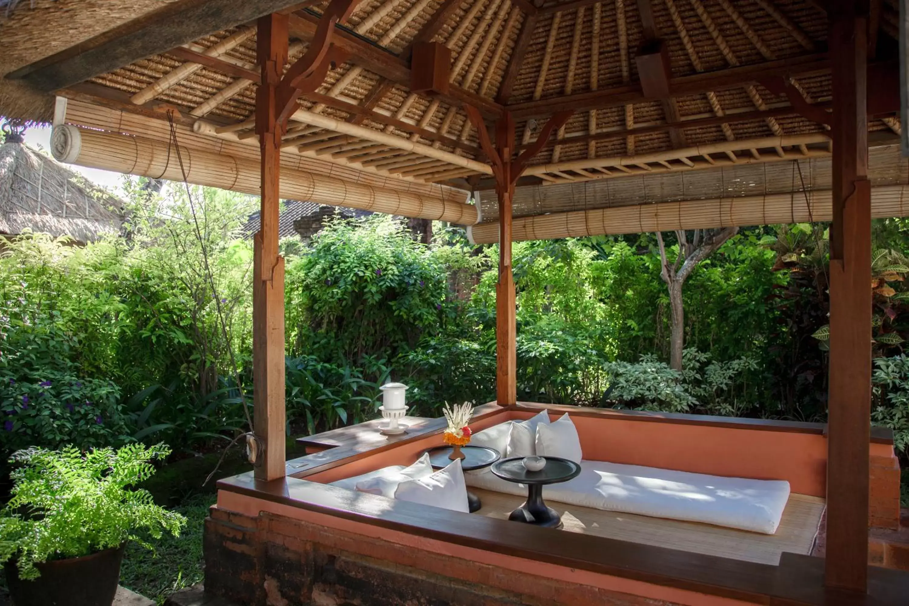 Patio in Tandjung Sari Hotel