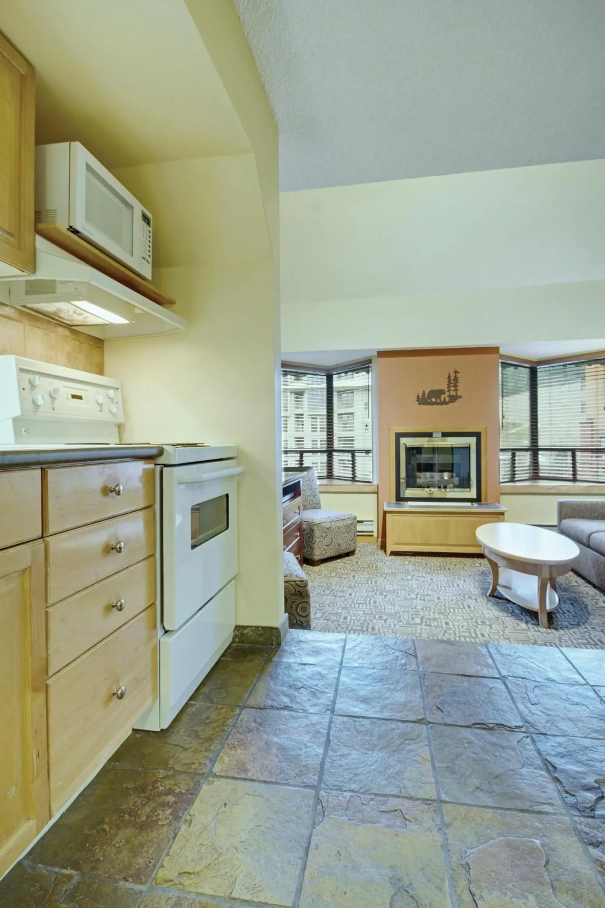 Photo of the whole room, Kitchen/Kitchenette in Mountainside Lodge
