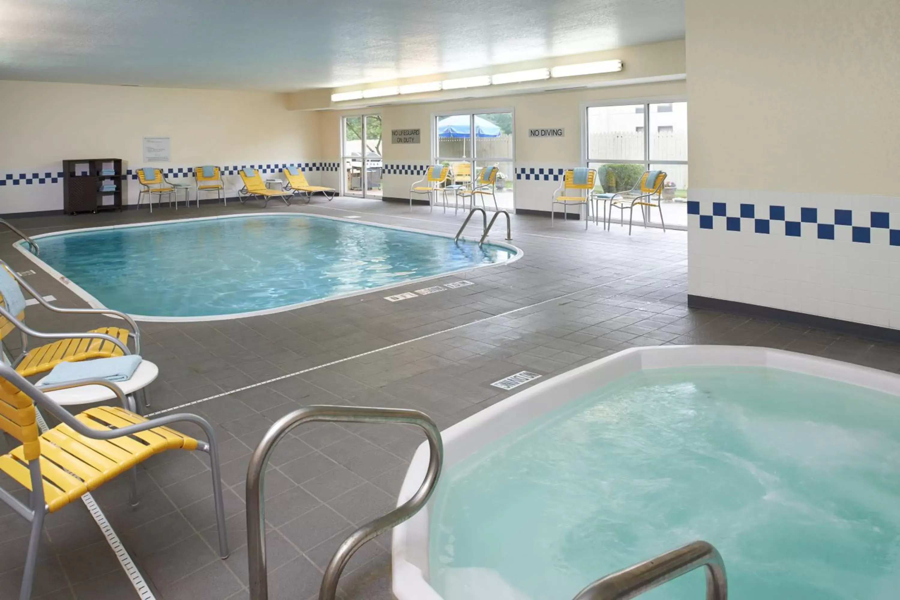 Swimming Pool in Fairfield Inn by Marriott Port Huron