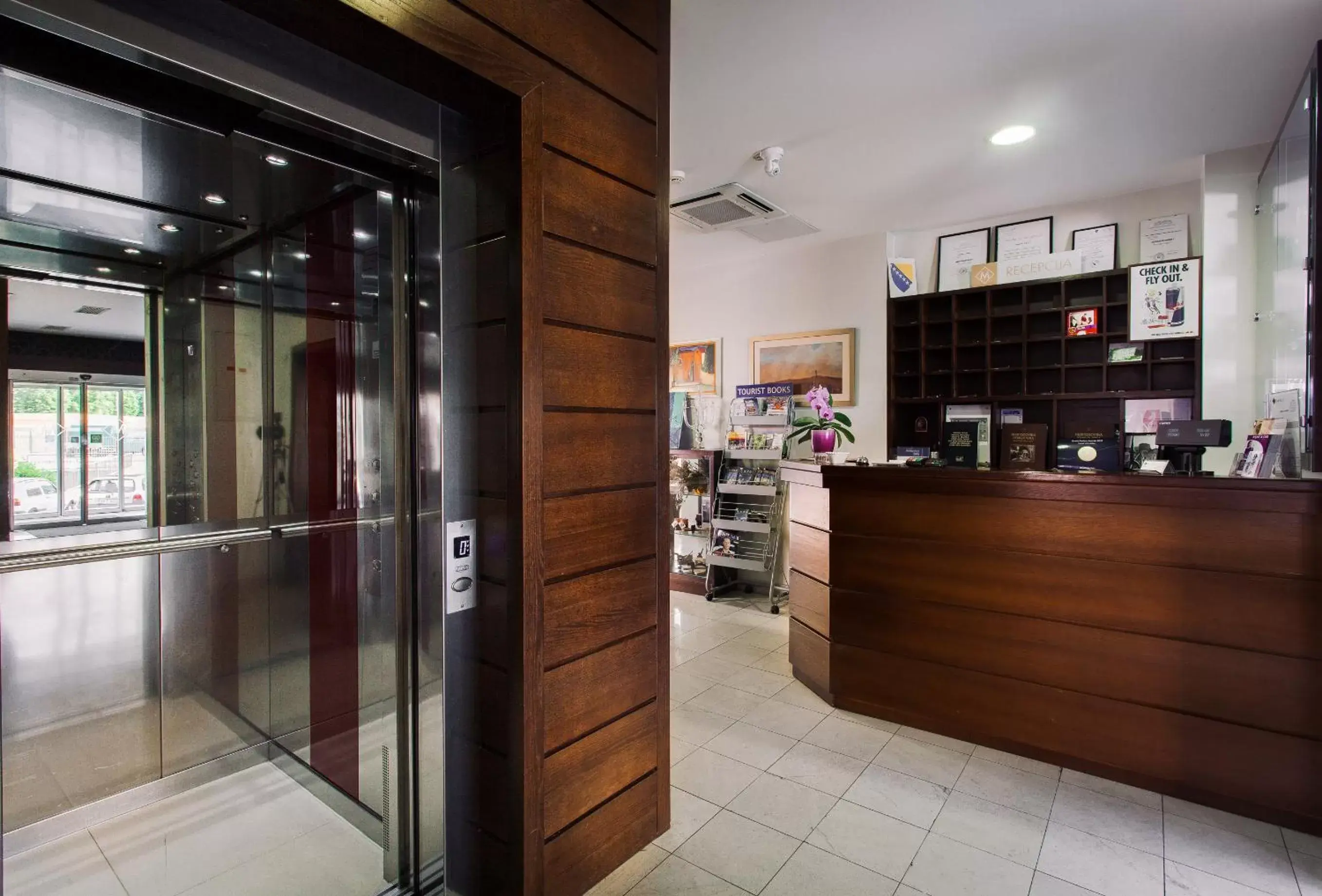 Lobby or reception in Hotel Villa Milas Lobby or reception in Hotel Villa Milas