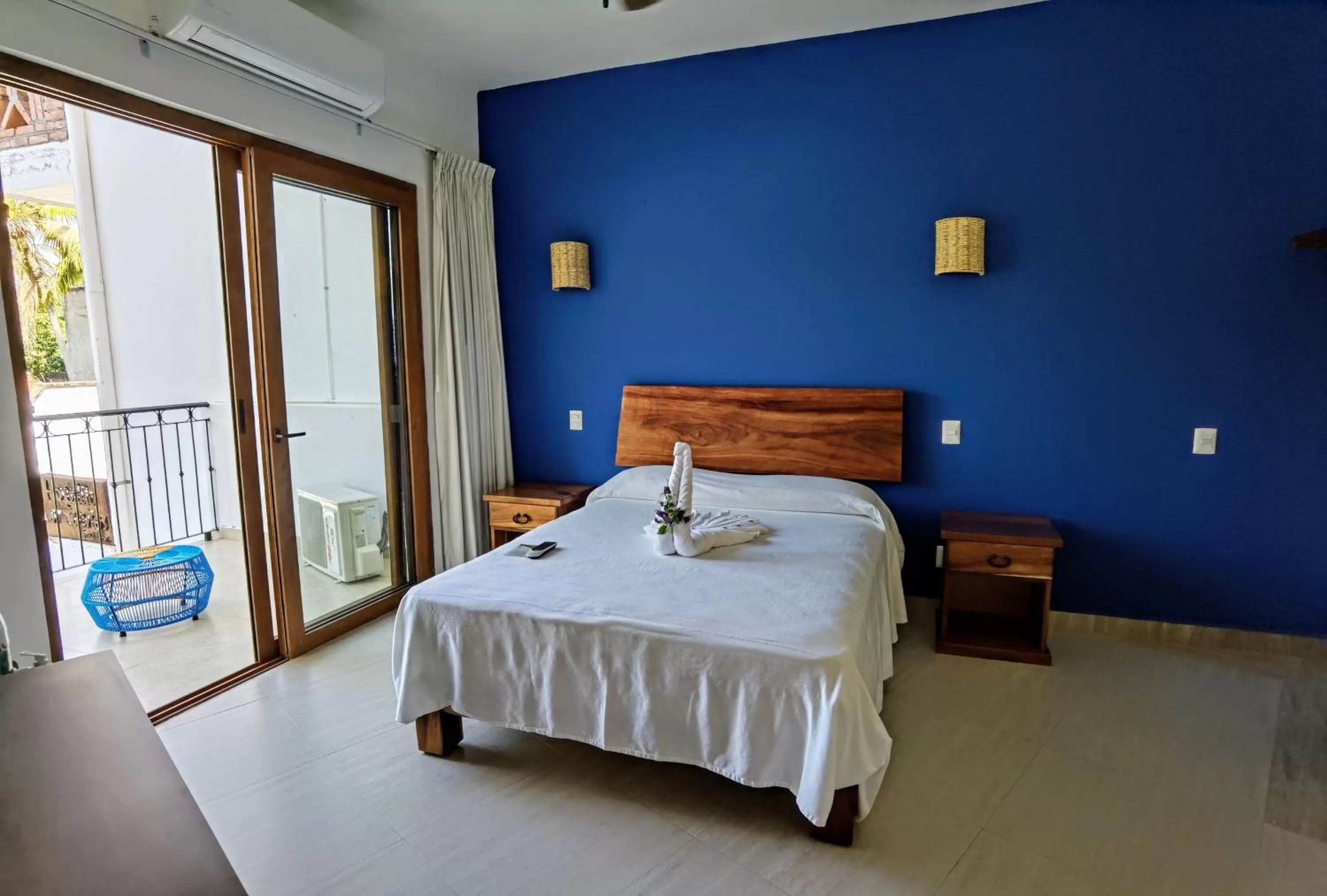 Bed in Hotelito Los Sueños