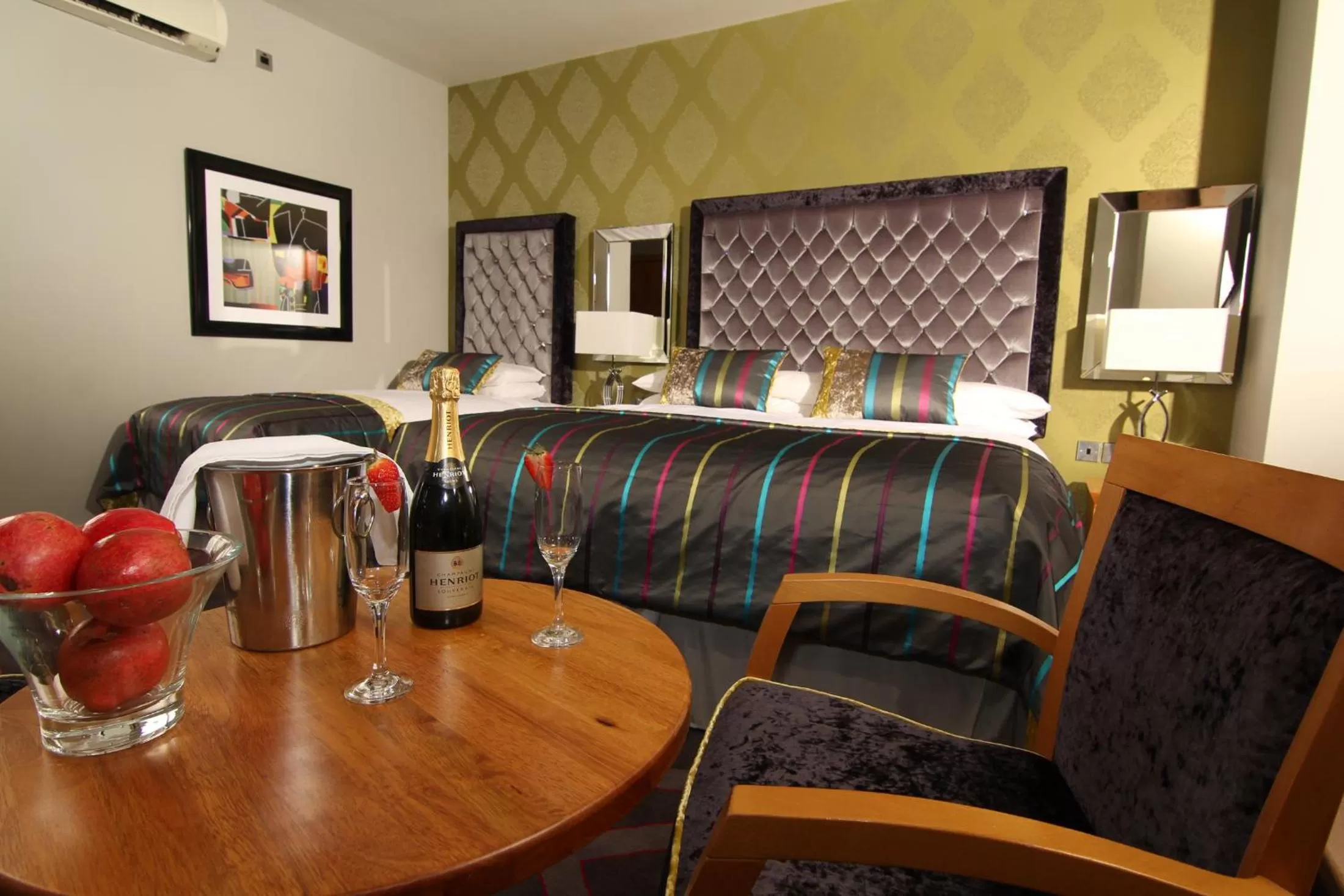 Bedroom in Errigal Country House Hotel