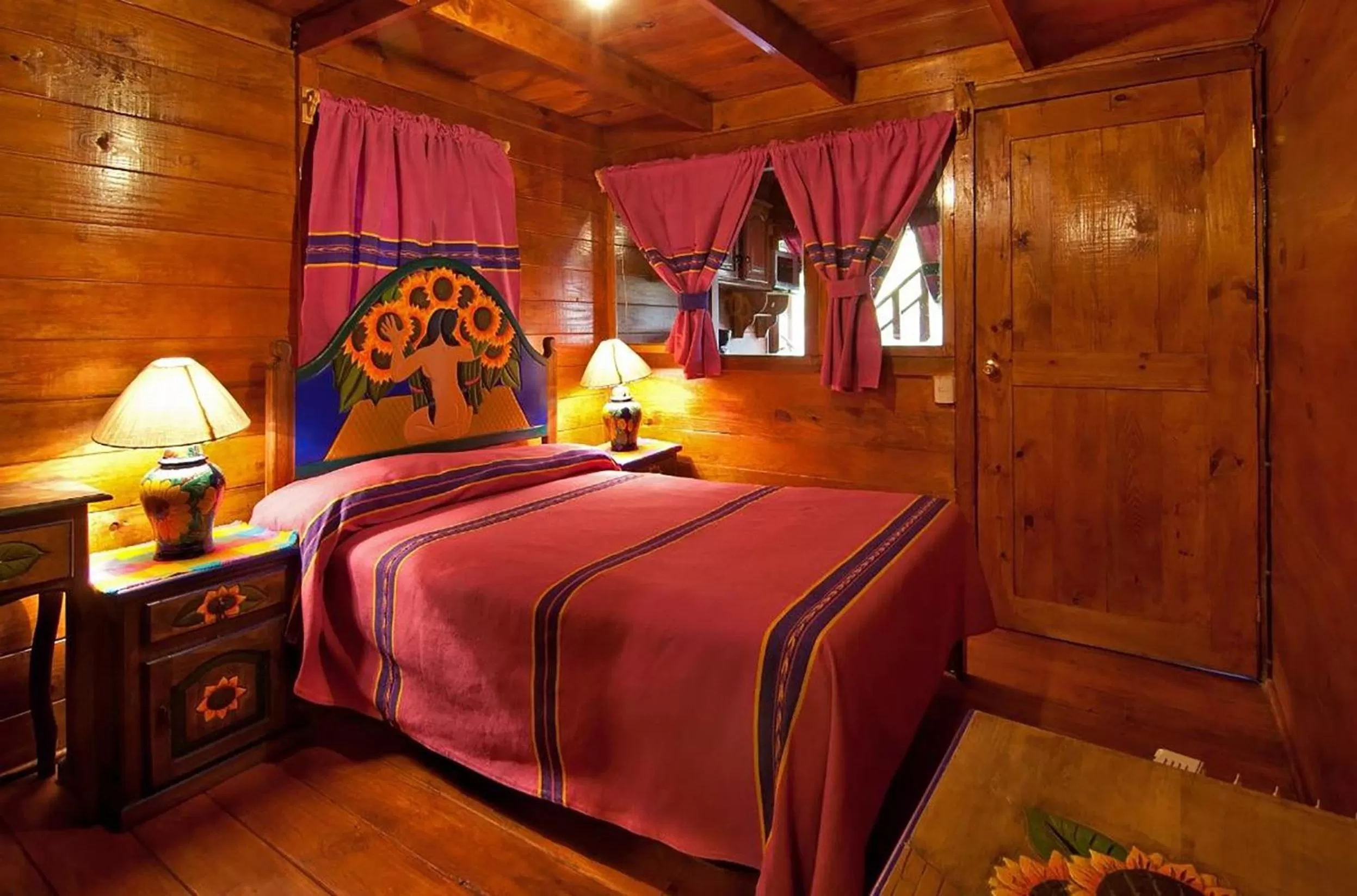 Bed in Mansión del Virrey