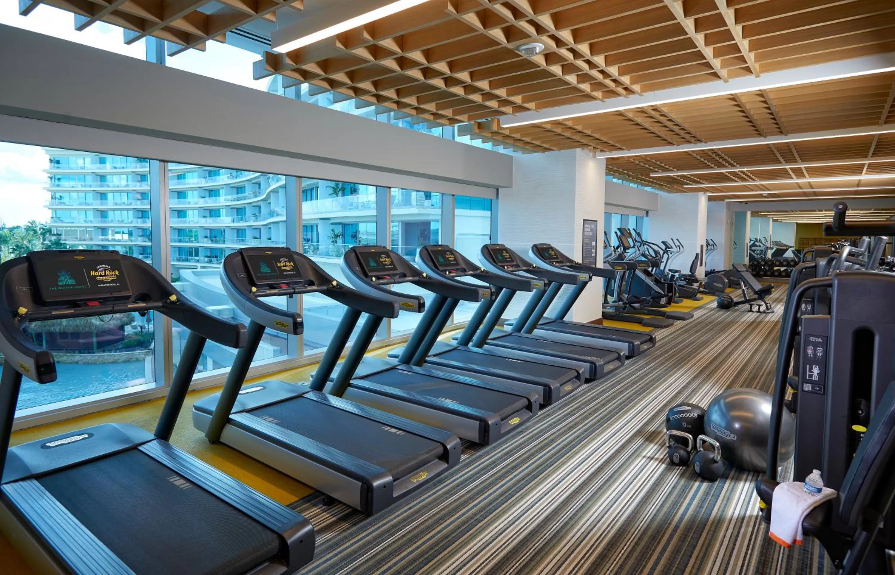 Fitness centre/facilities in The Guitar Hotel at Seminole Hard Rock Hotel & Casino
