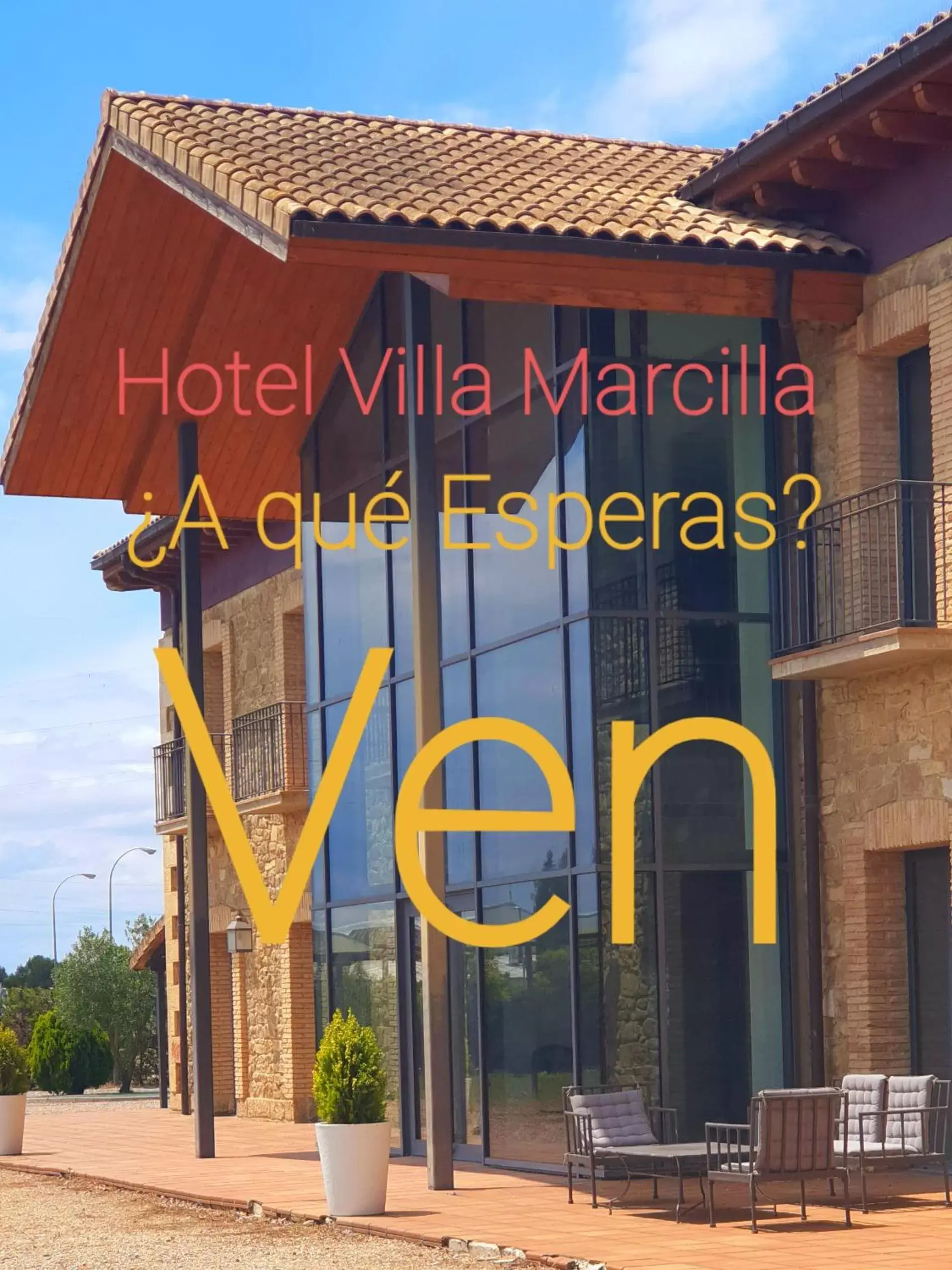 Bird's eye view, Property Logo/Sign in Hotel Villa Marcilla