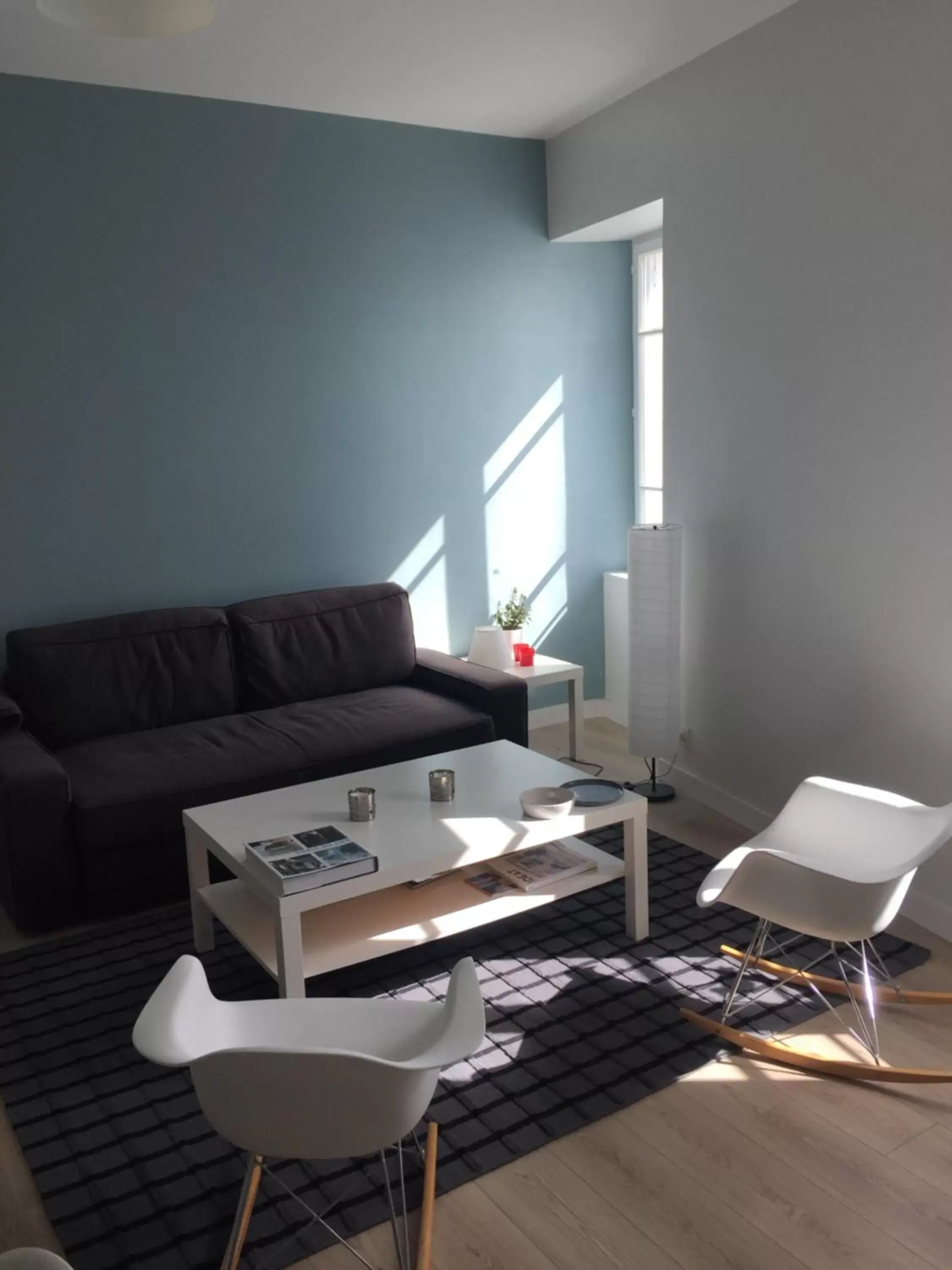 Living room, Seating Area in Appartement Design I Port Douarnenez