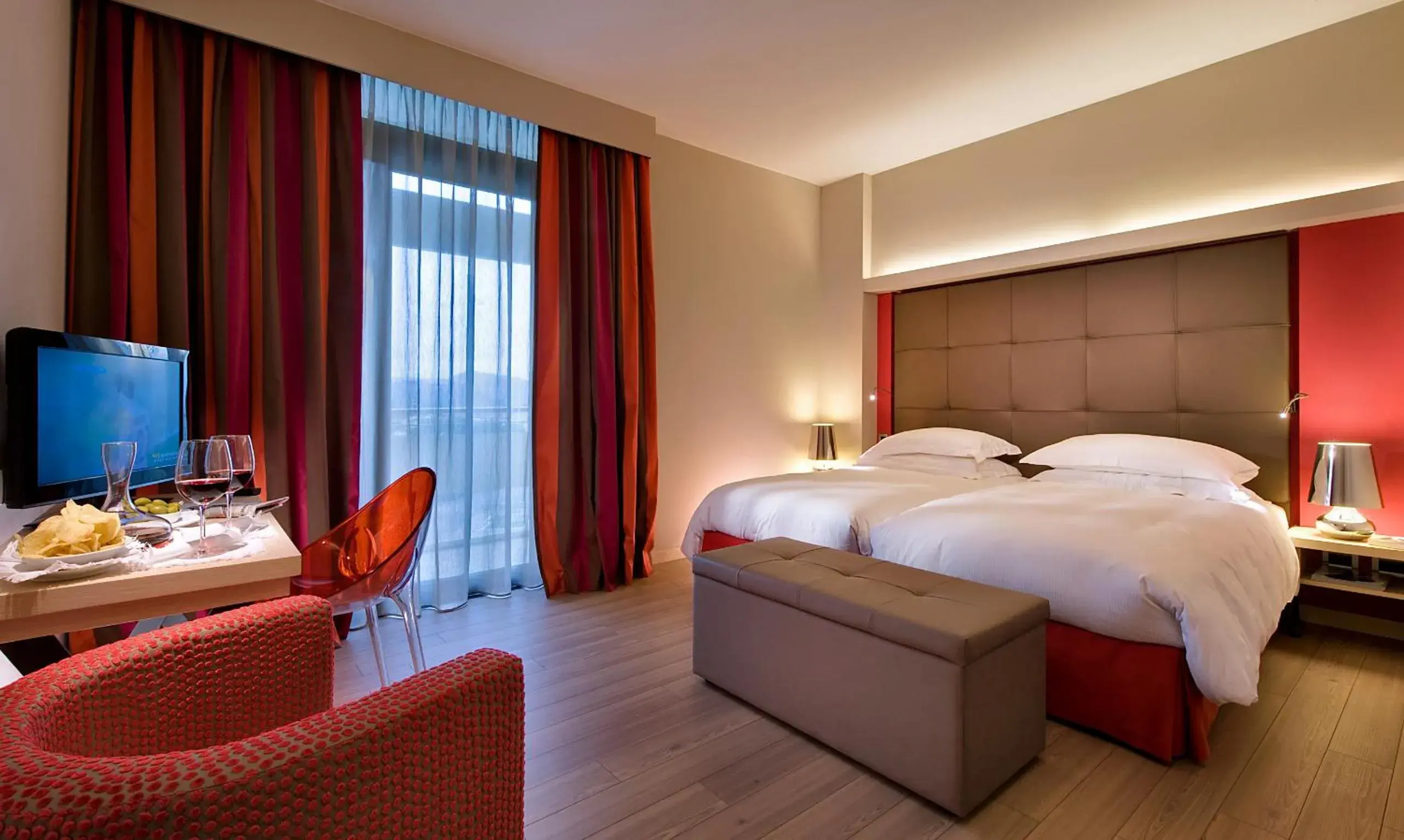 Bedroom, Bed in Esplanade Tergesteo - Luxury Retreat
