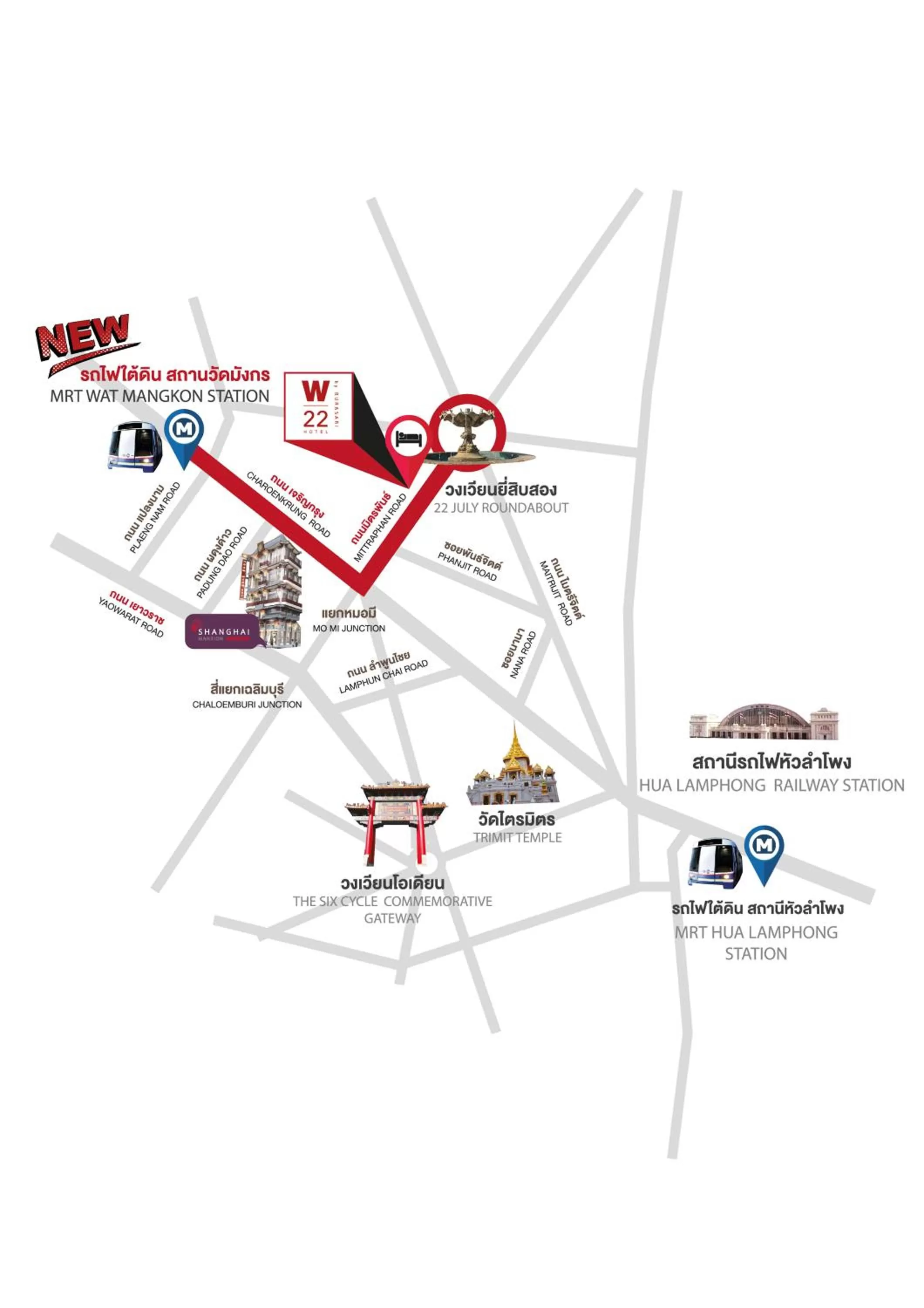 Location in W22 by Burasari