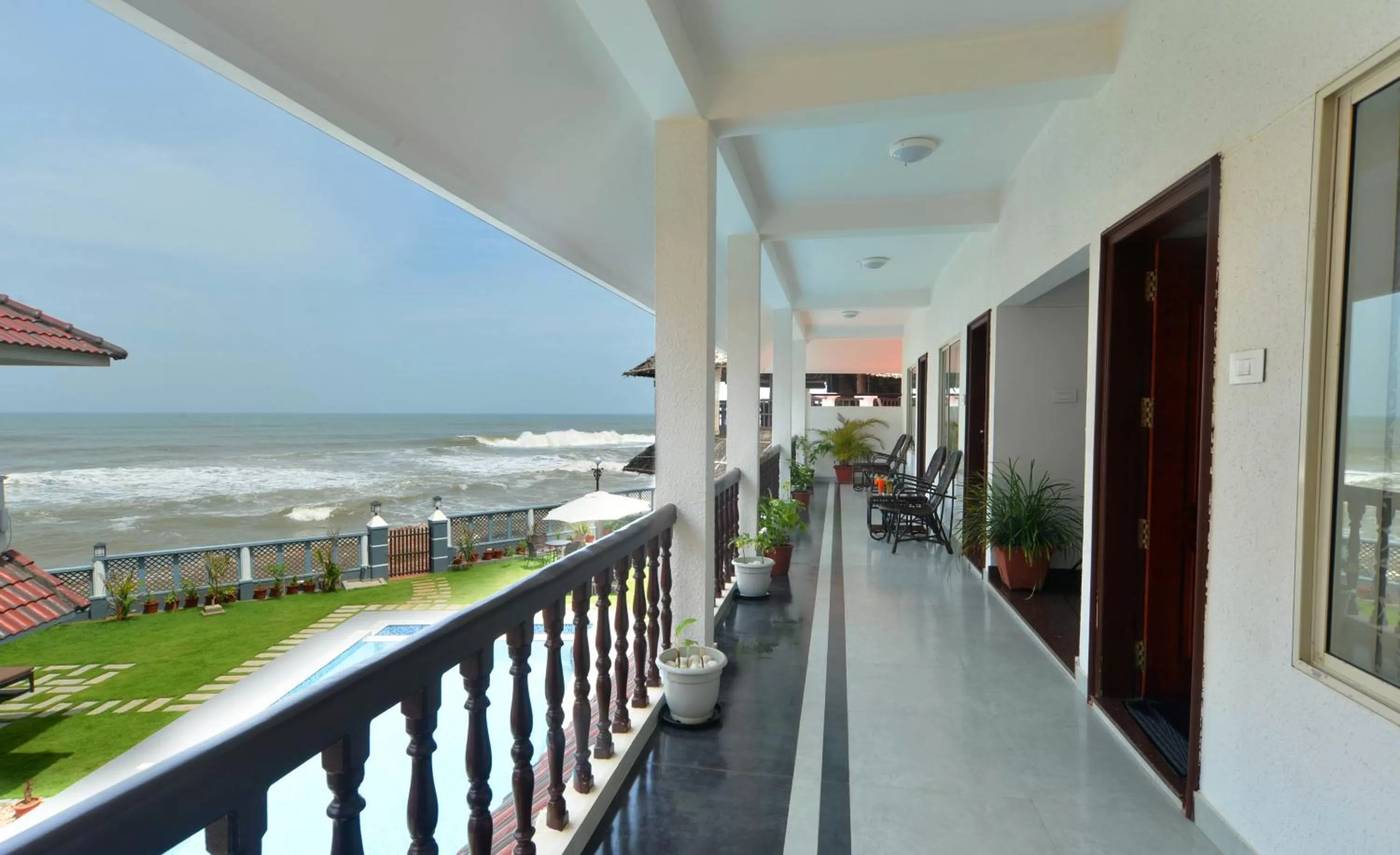 Balcony/Terrace in B'Canti Boutique Beach Resort