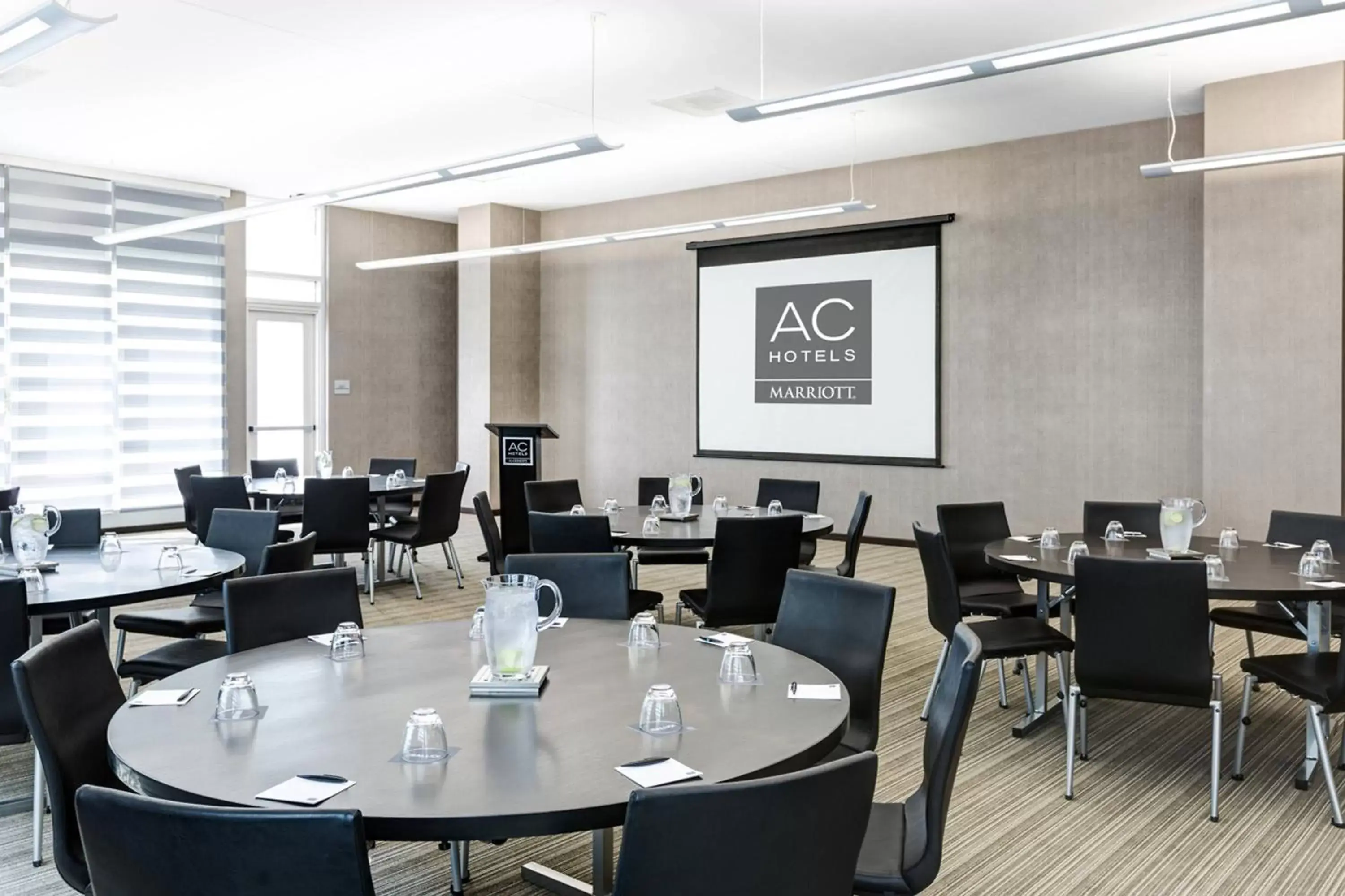 Meeting/conference room, Restaurant/Places to Eat in AC Hotel National Harbor Washington, DC Area