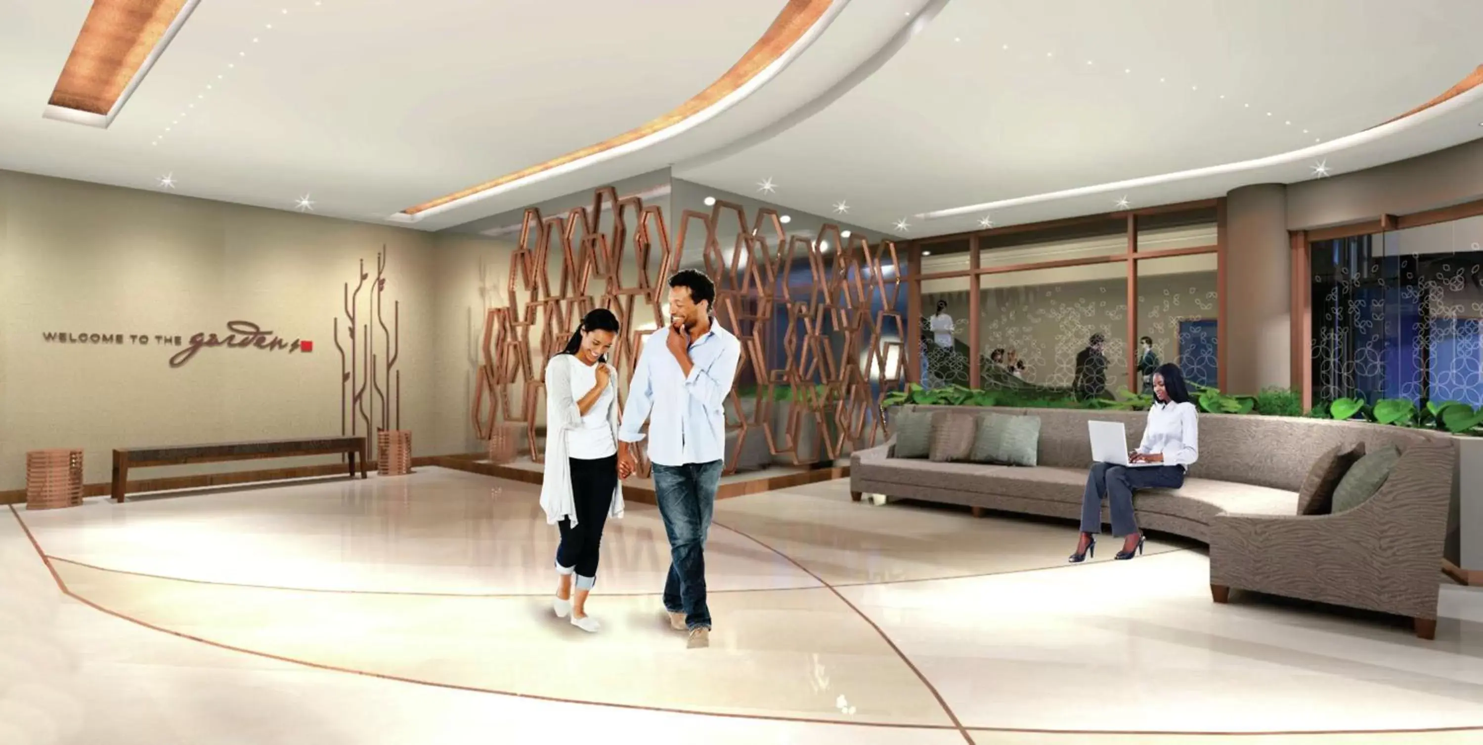 Lobby or reception in Hilton Garden Inn Society Business Park Lobby or reception in Hilton Garden Inn Society Business Park