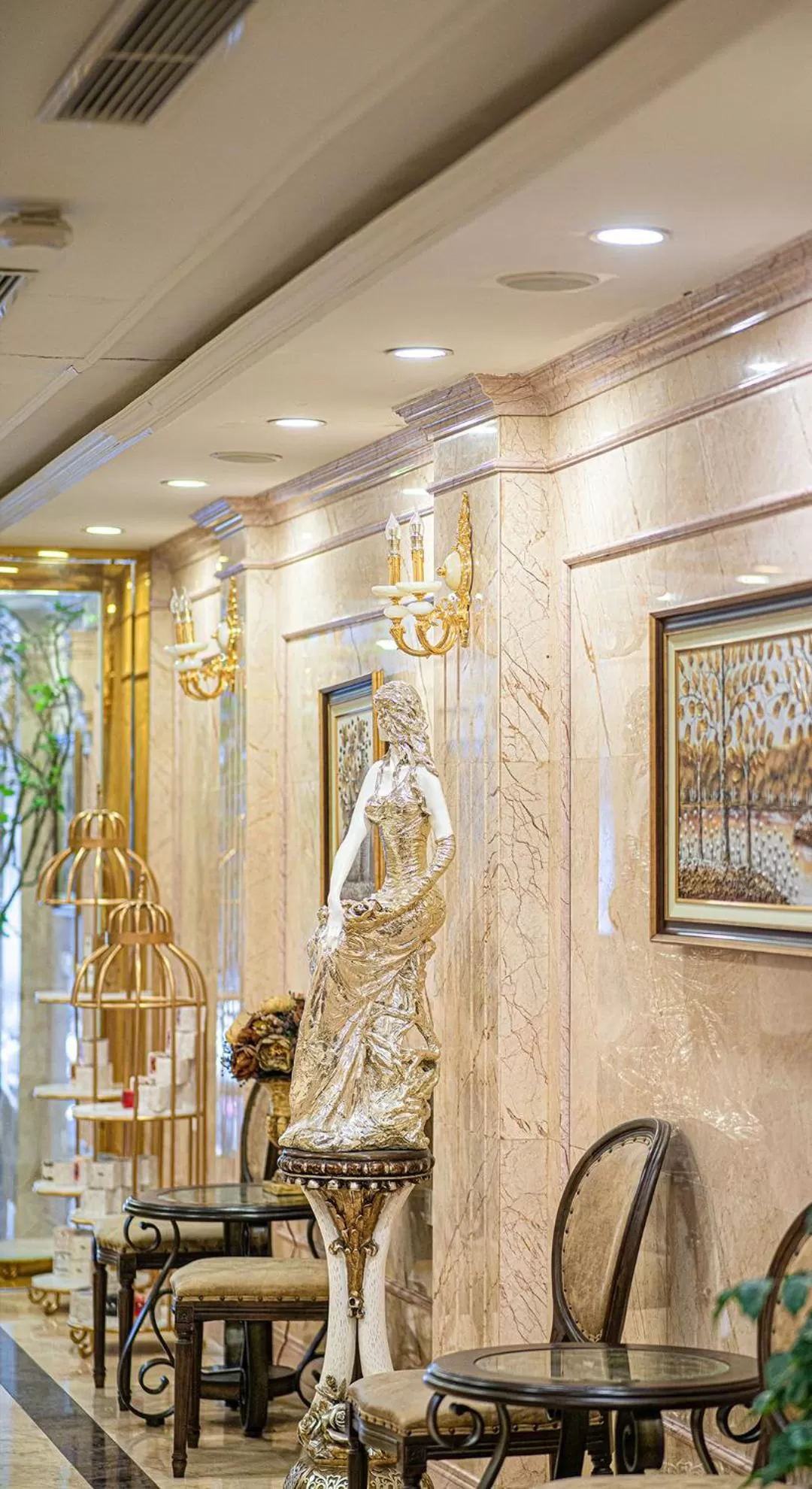 Seating area in Affa Boutique Hotel