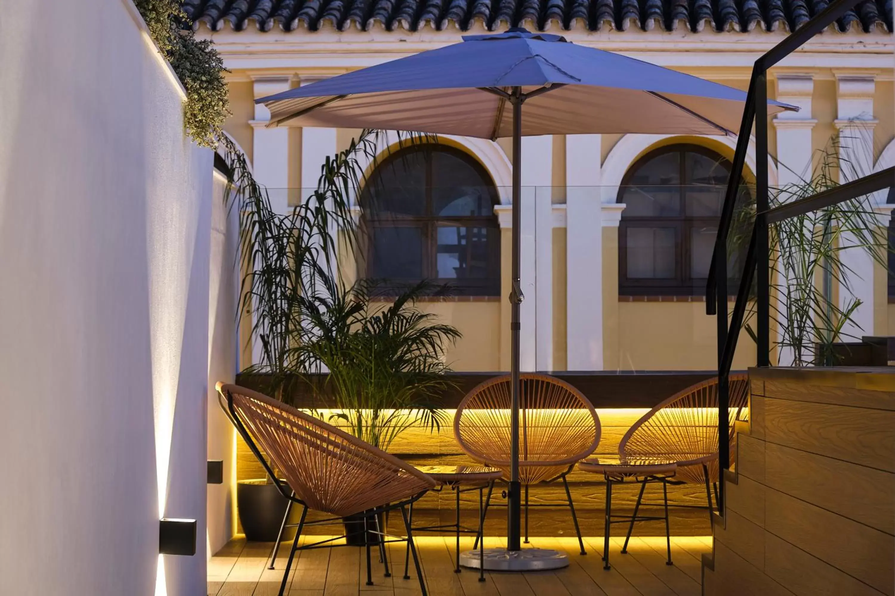 Balcony/Terrace in Sweet Sevilla Suites