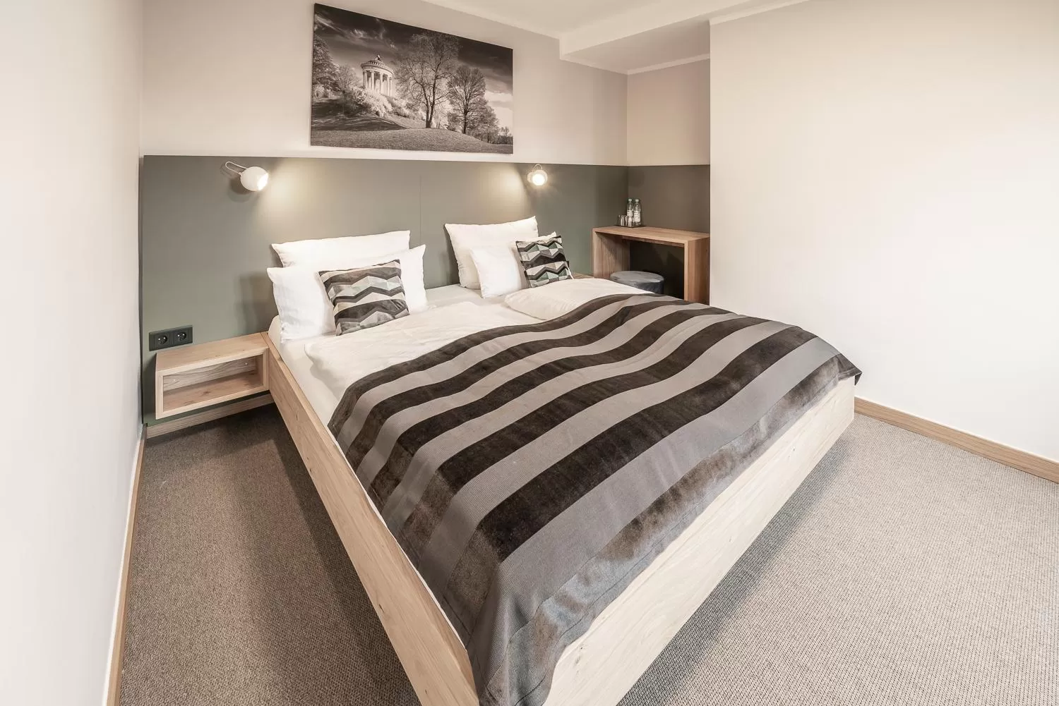 Bed in Hotel Am Markt