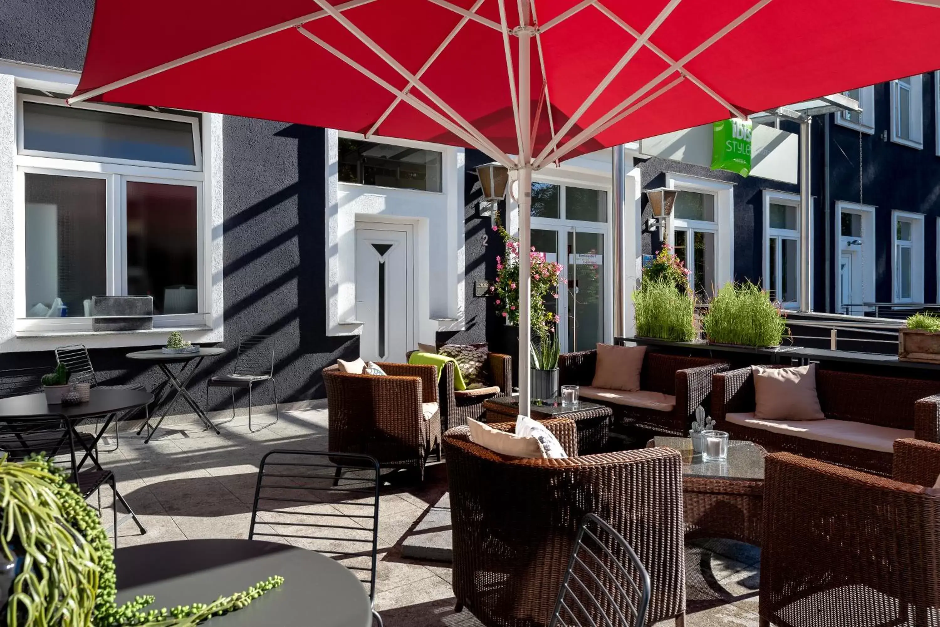 Balcony/Terrace, Restaurant/Places to Eat in ibis Styles Dortmund West