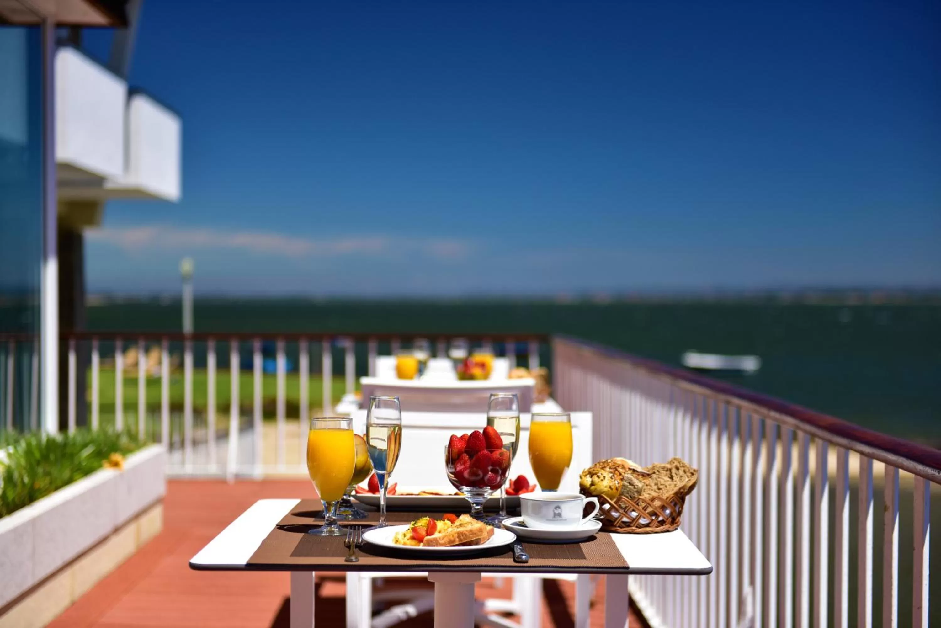 Balcony/Terrace in Pousada da Ria