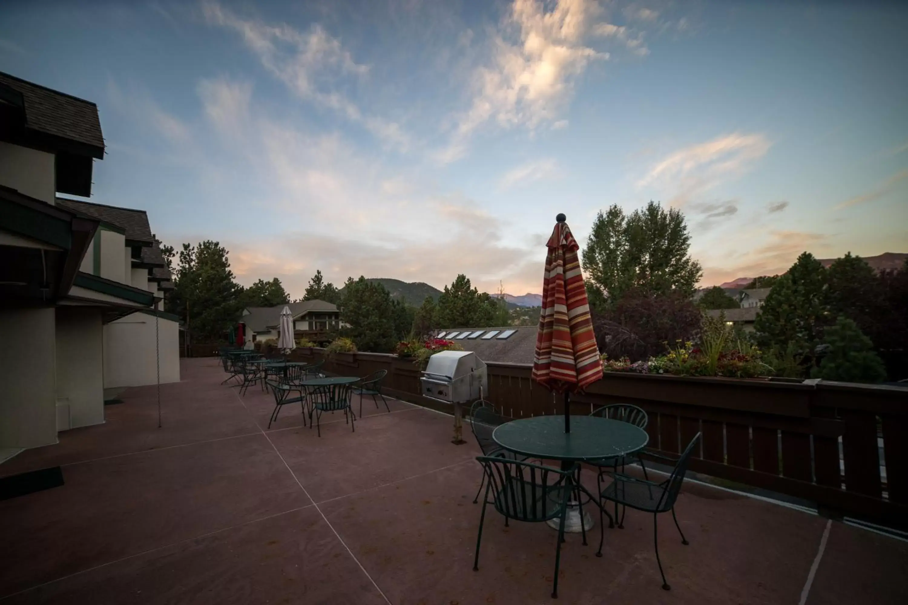 Patio in Appenzell Inn