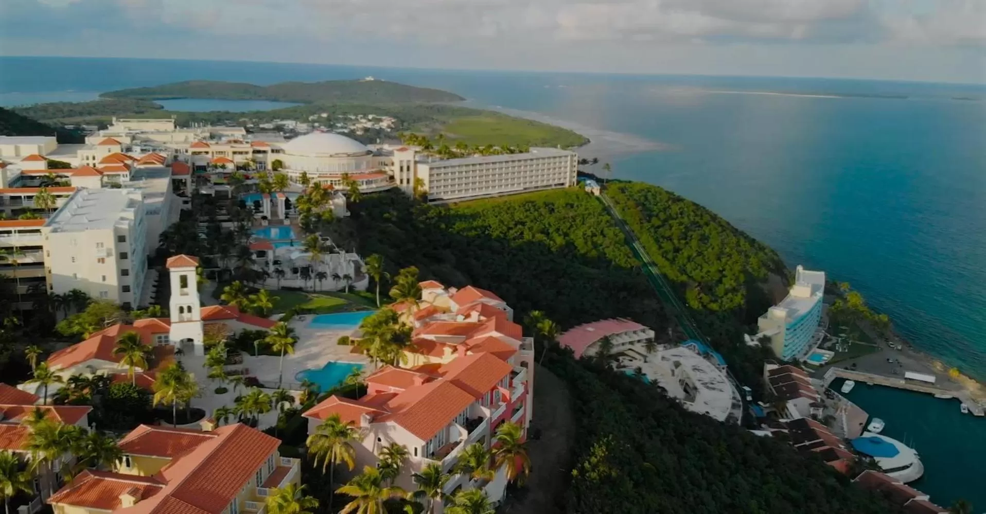 Property building, Bird's-eye View in El Conquistador Resort - Puerto Rico