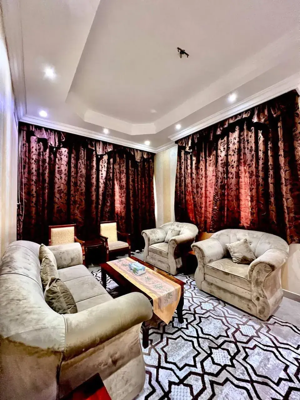 Living room in Dream Palace Hotel Living room in Dream Palace Hotel