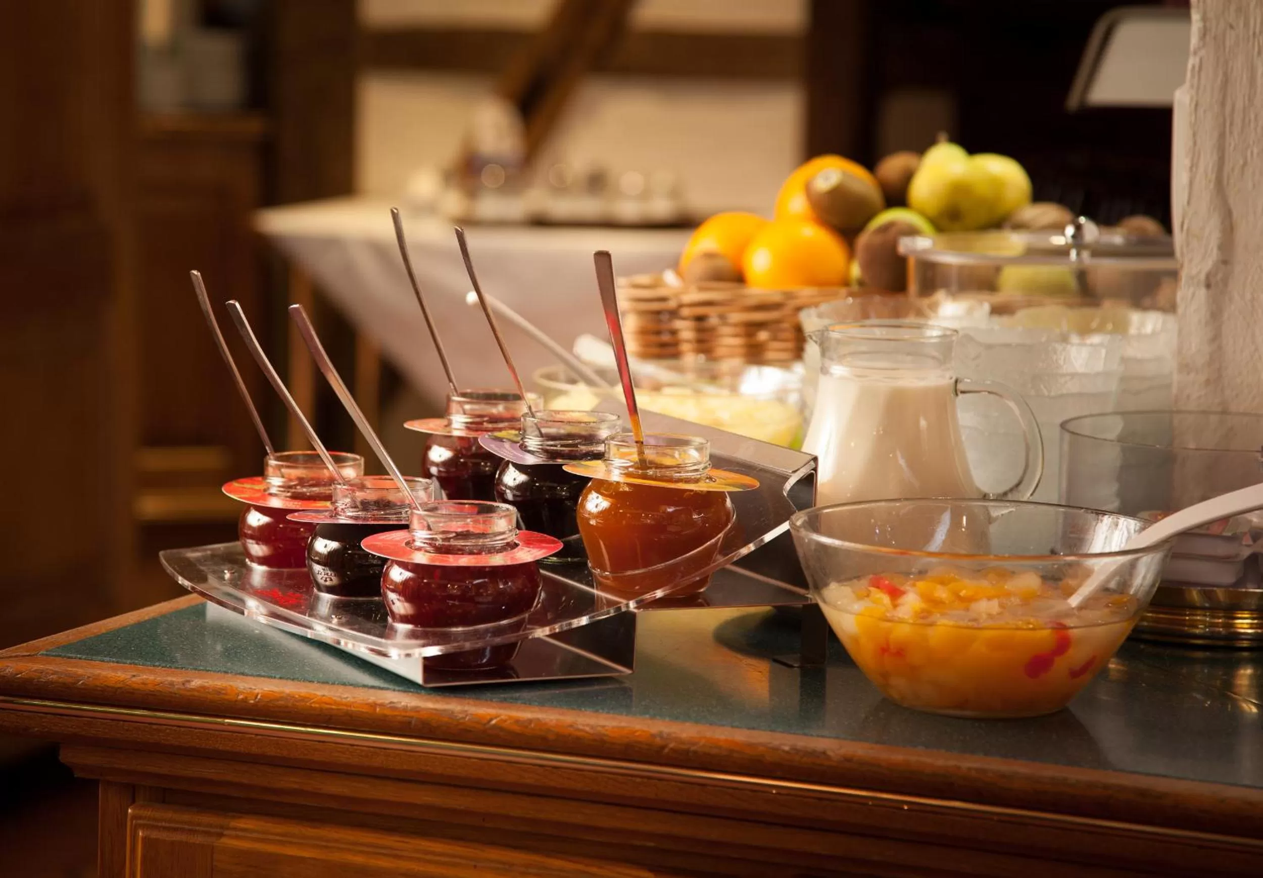 Buffet breakfast in Waldhotel Eskeshof