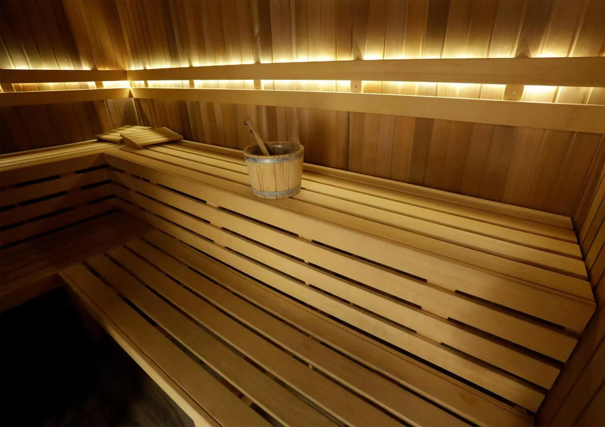 Sauna in Churchill hotel Terneuzen