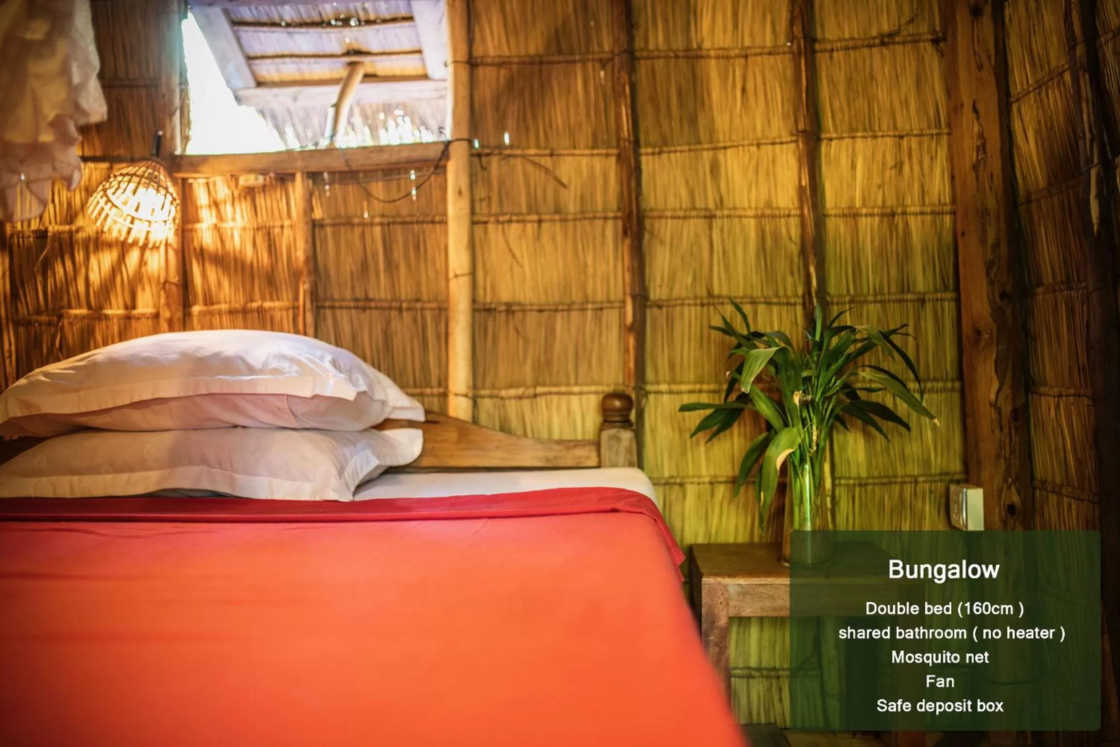 Bed in Kampot Cabana