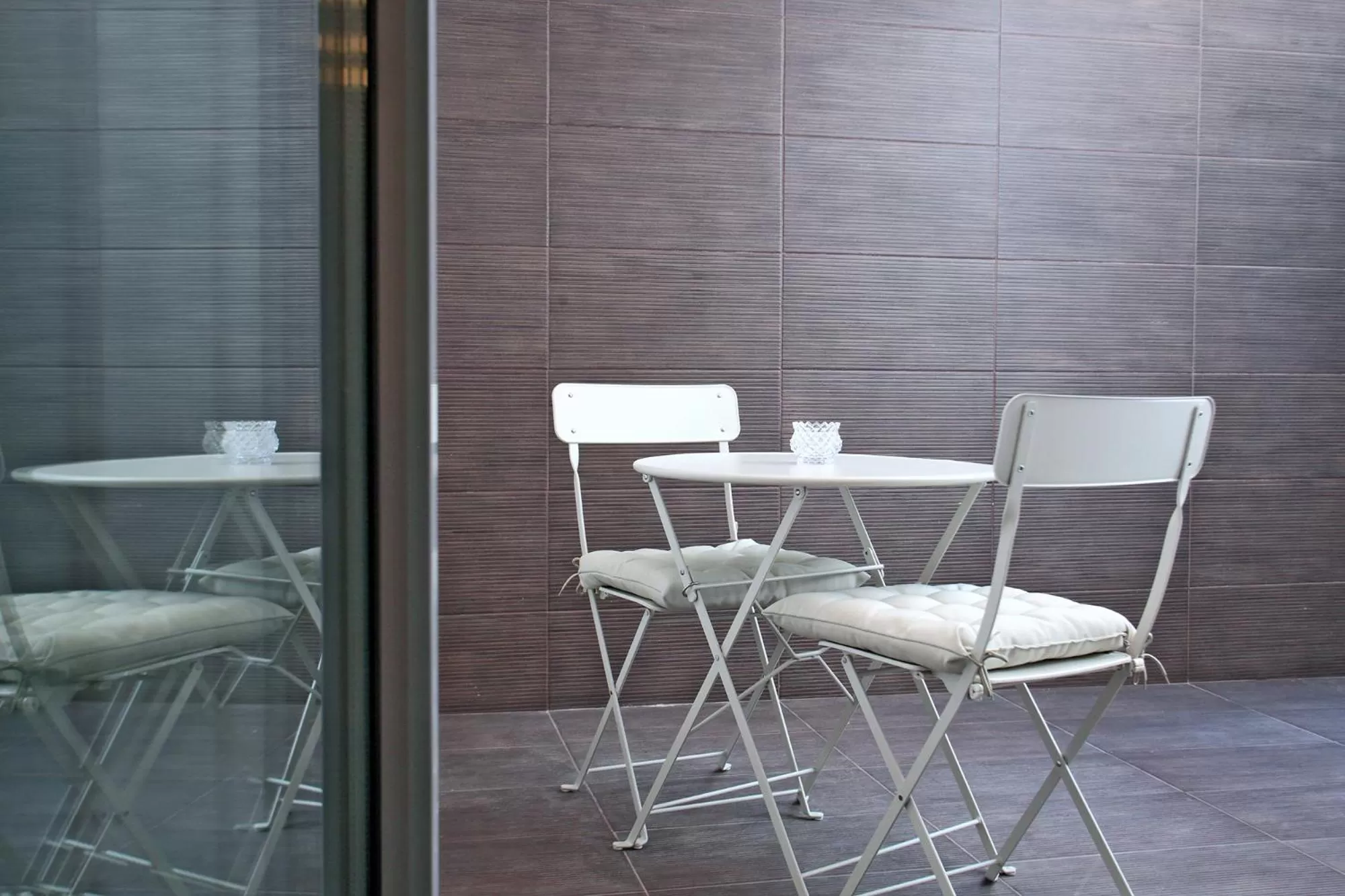 Patio in B&Bari, via Cairoli - guesthouse Le Case di Aurelia