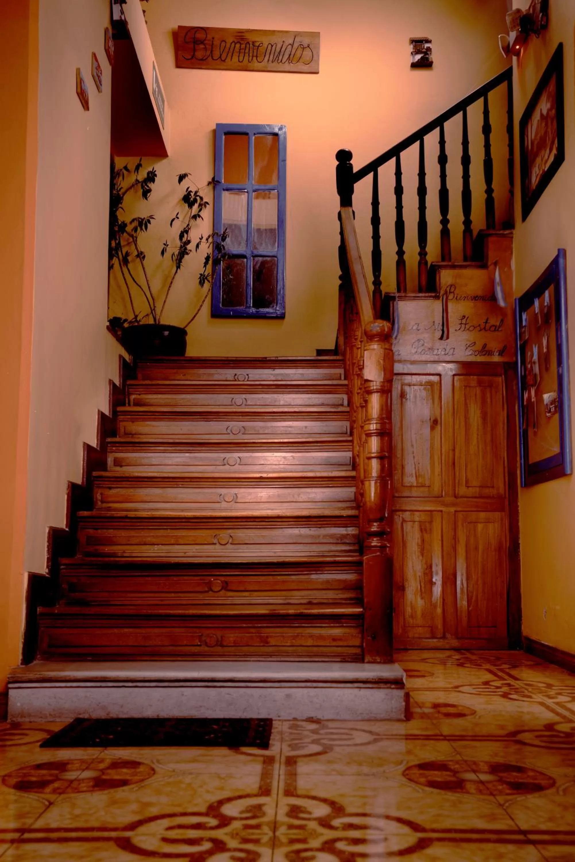 Lobby or reception in La Posada Colonial