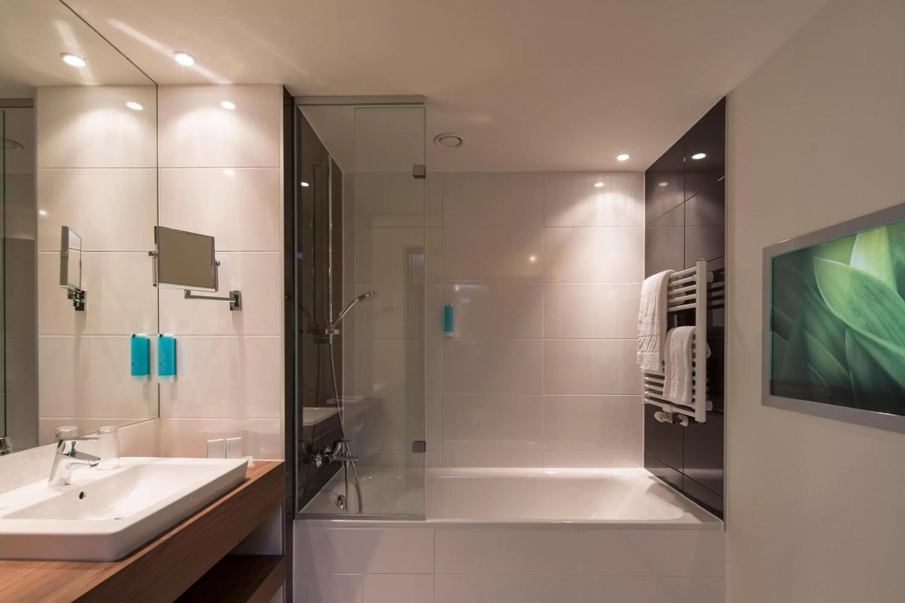 Shower in Austria Trend Hotel Doppio Wien