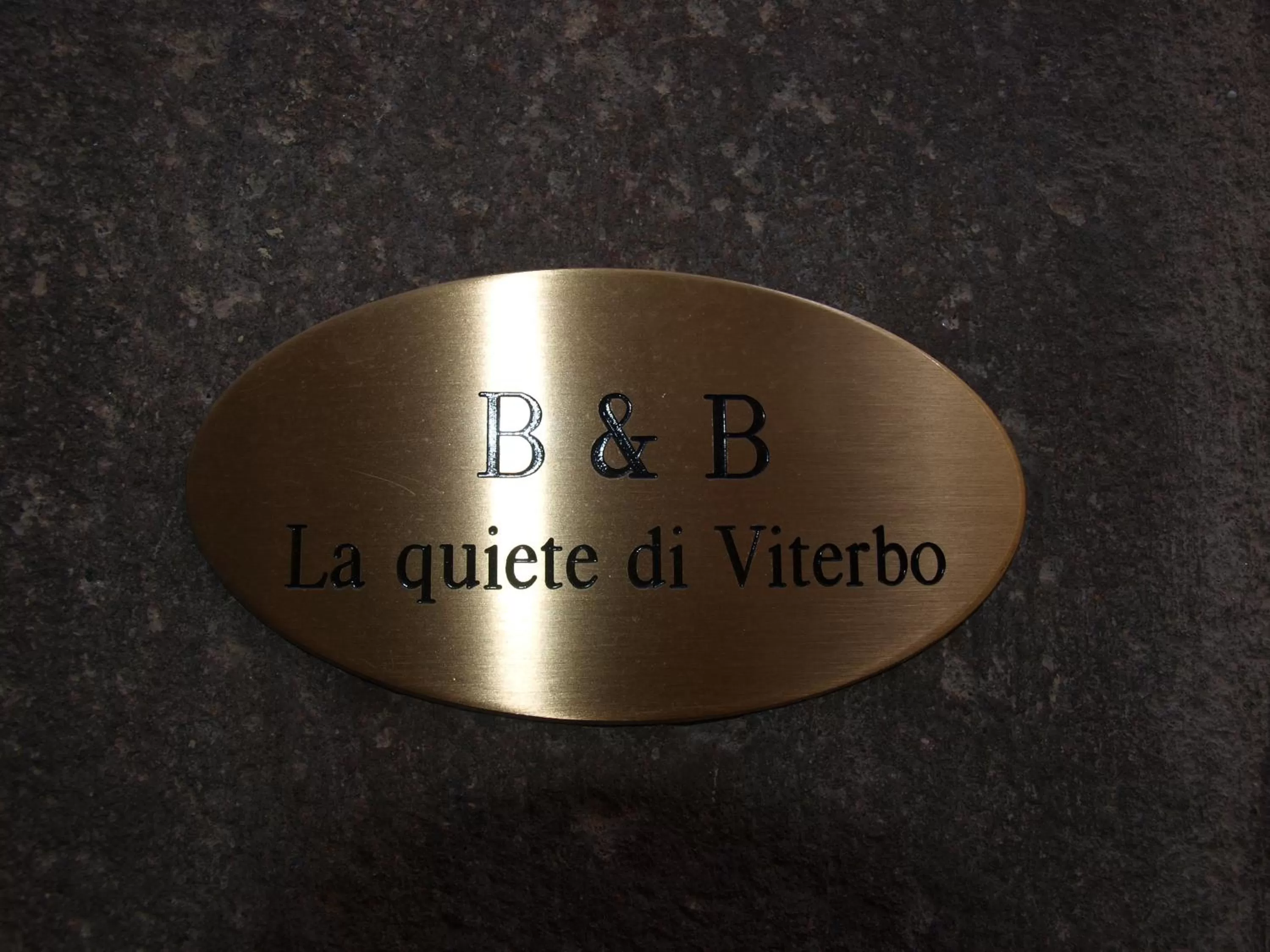 Decorative detail in La Quiete di Viterbo