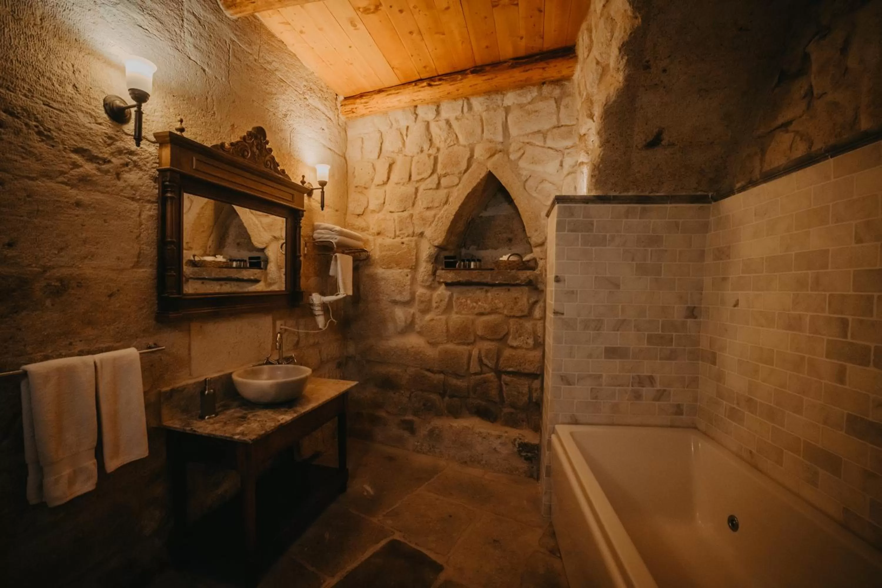 Bathroom in Dere Suites Cappadocia
