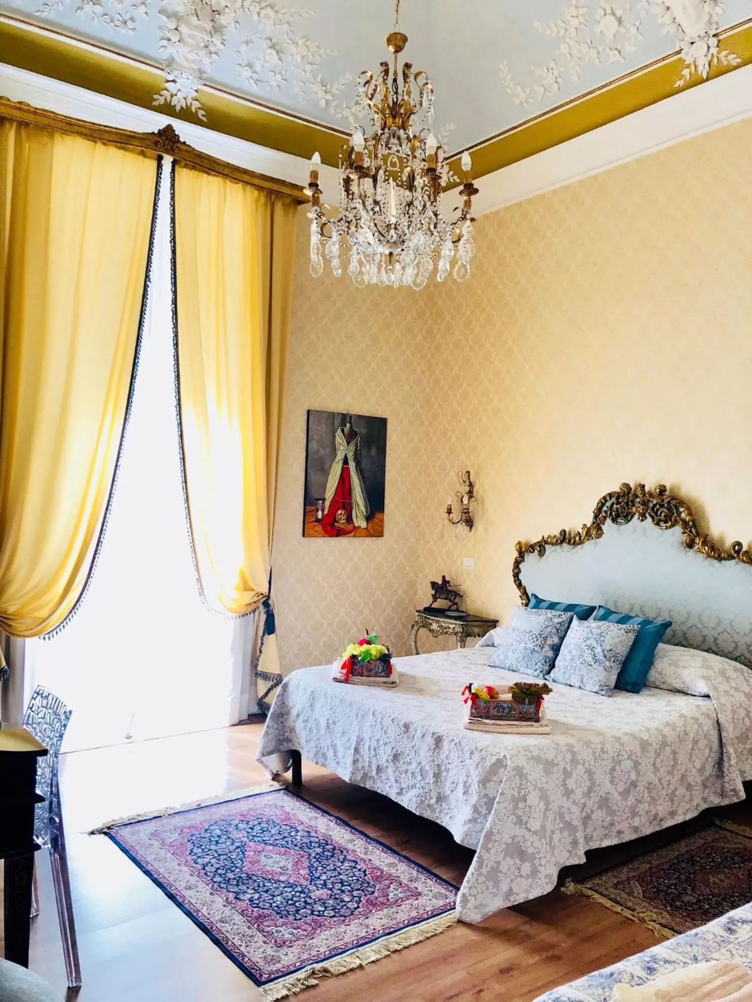 Photo of the whole room, Bed in Dimora Umberto