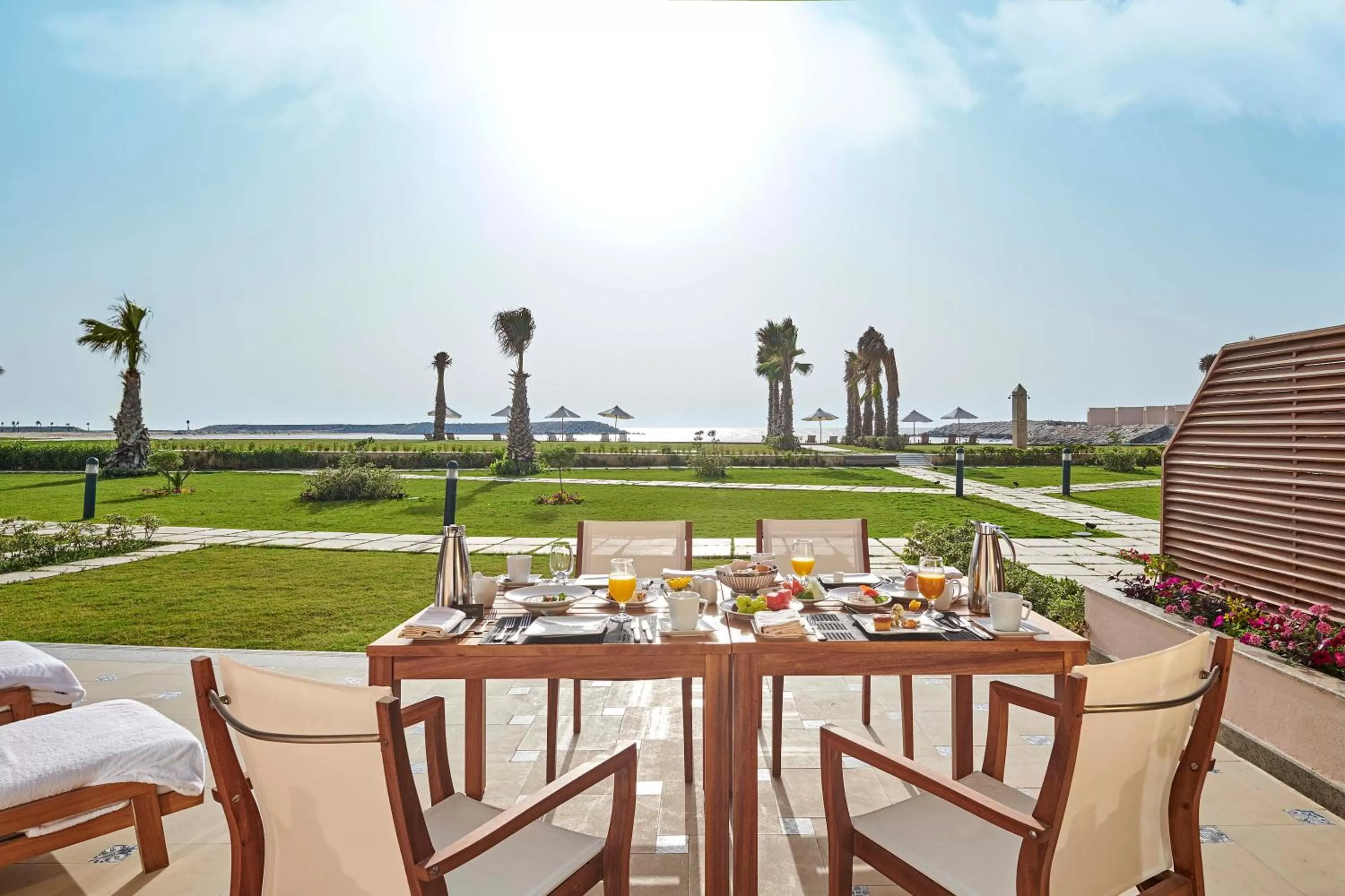 Garden in Four Seasons Hotel Alexandria At San Stefano
